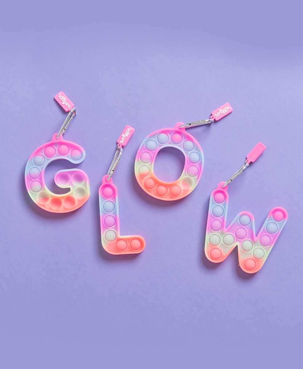 Poppies Glow Keyring