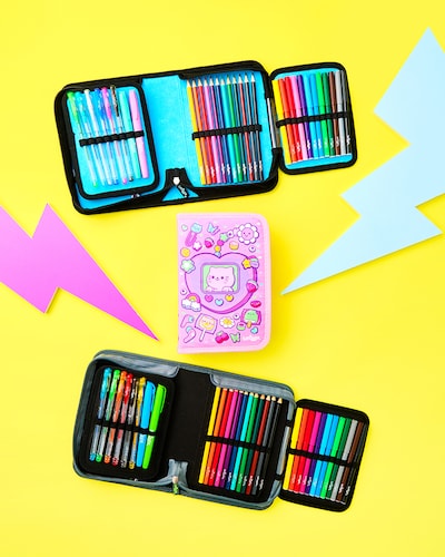 Filled Pencil Cases