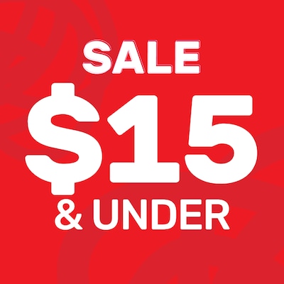 Sale $15 & Under