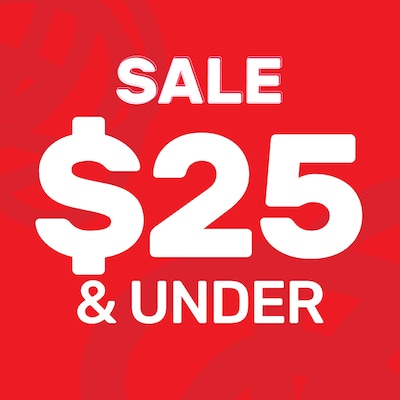Sale $25 & Under