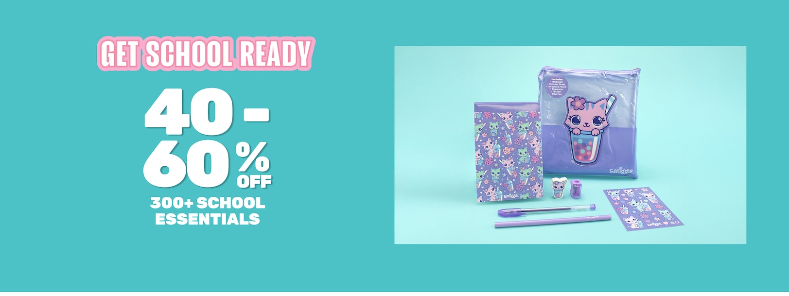 40-60% Off 300+ School Essentials
