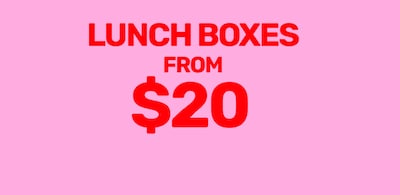 Lunchboxes From $20