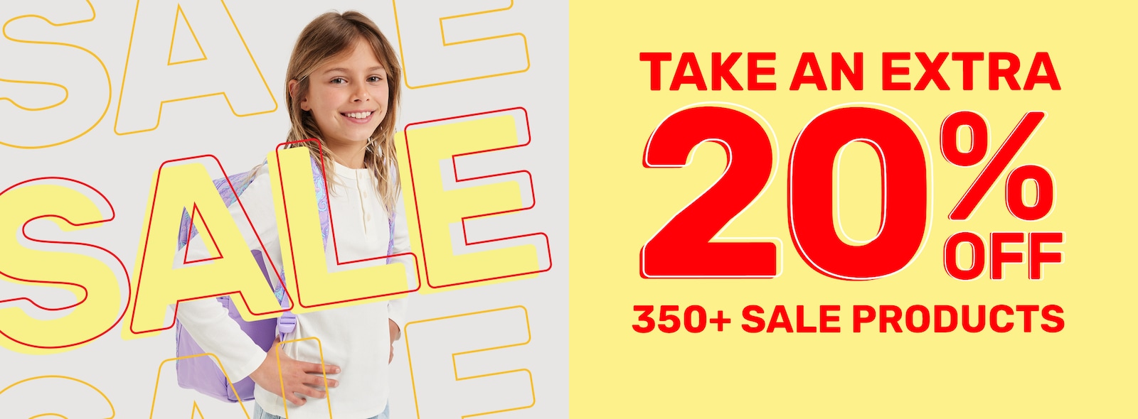 SALE Take An Extra 20% Off 400+ Sale Products