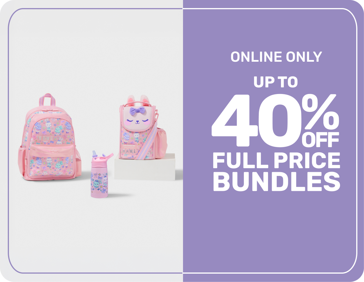 Online Only 10% Off Full Price Bundles