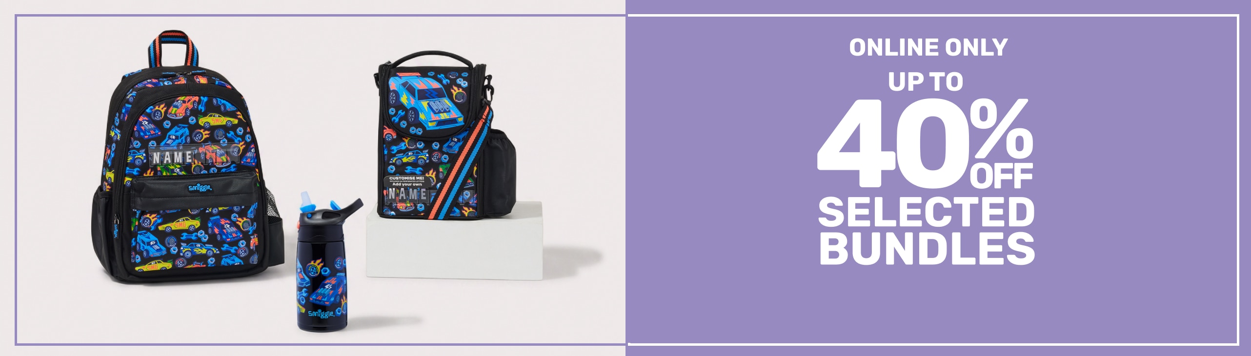 Up To 40% Off Selected Bundles - Online Only