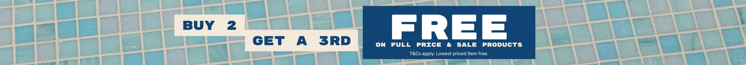 Buy 2 Get a 3rd FREE