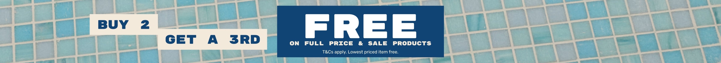 Buy 2 Get a 3rd FREE