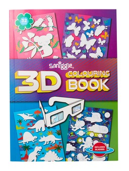 3-D Colouring Book