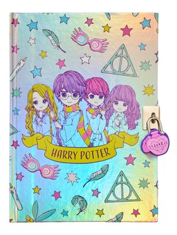Harry Potter A5 Lockable Notebook