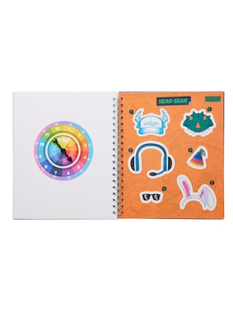 Spin & Create Sticker Activity Book