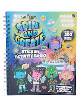 Spin & Create Sticker Activity Book