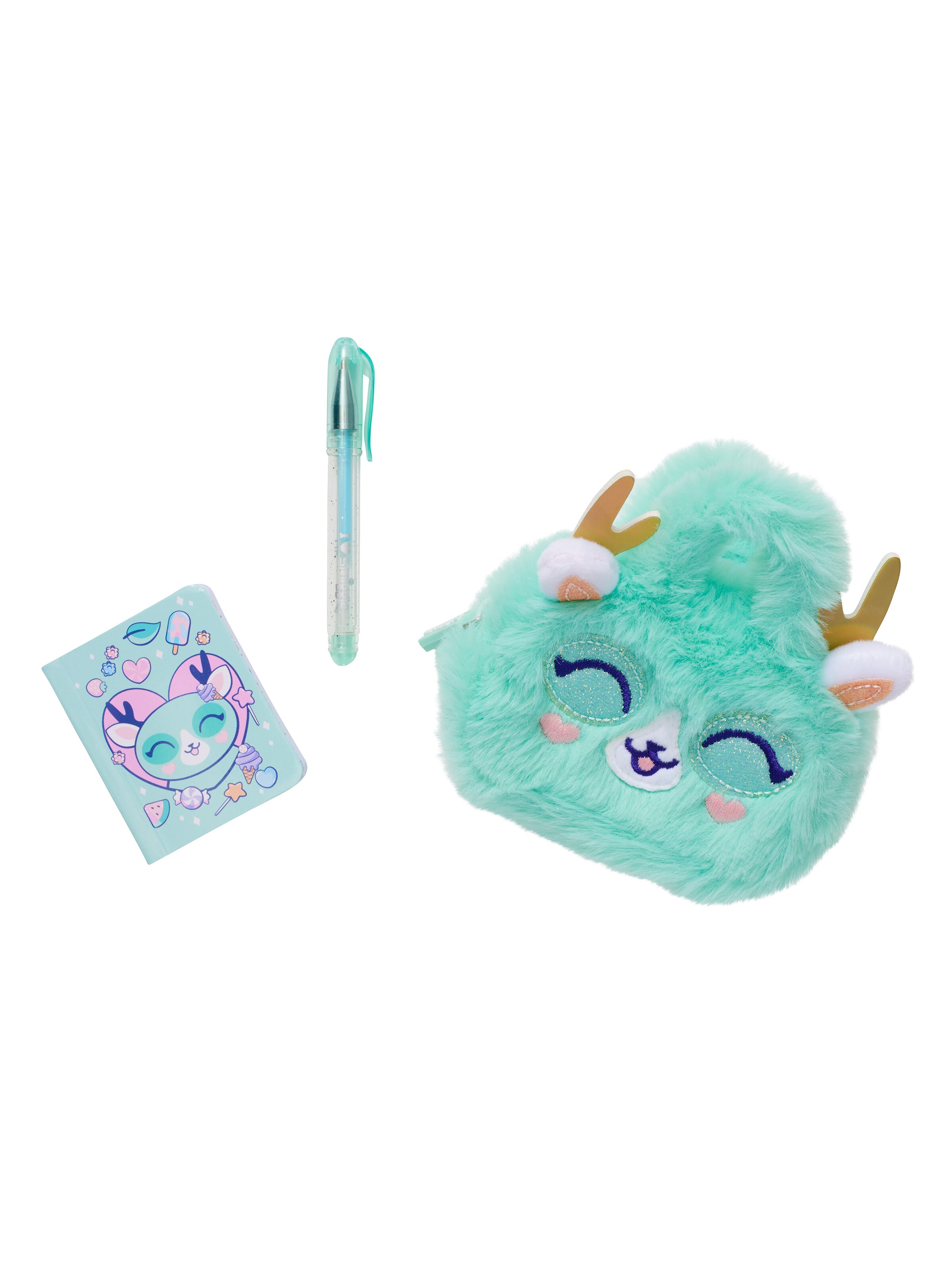 Furry Buds Mini Pen Pal Notepad Keyring