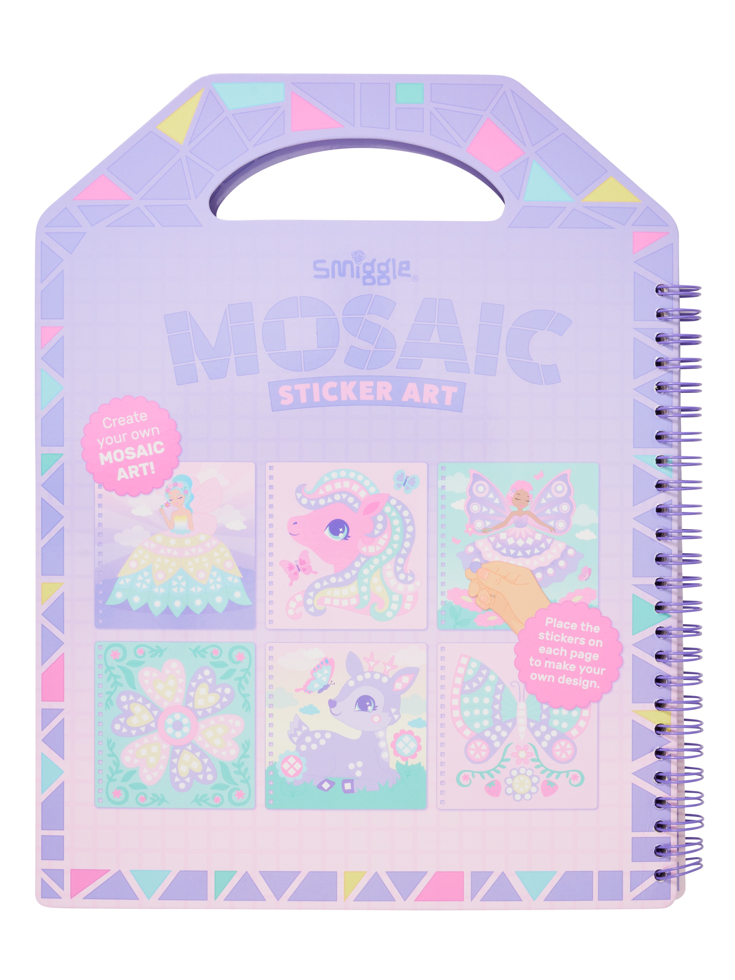 Mosaic Sticker Art Activity Book