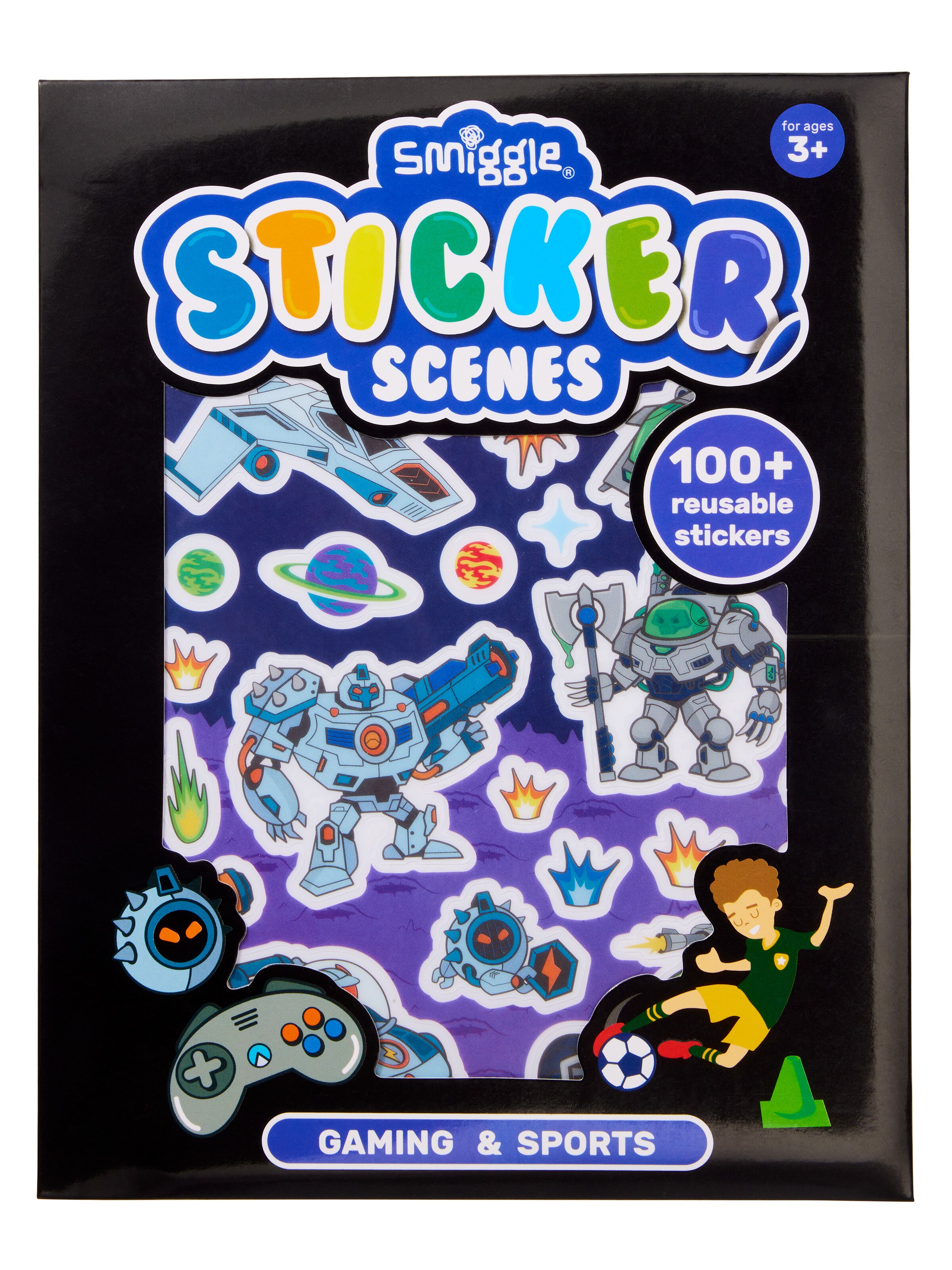 Play Scenes Sticker Book