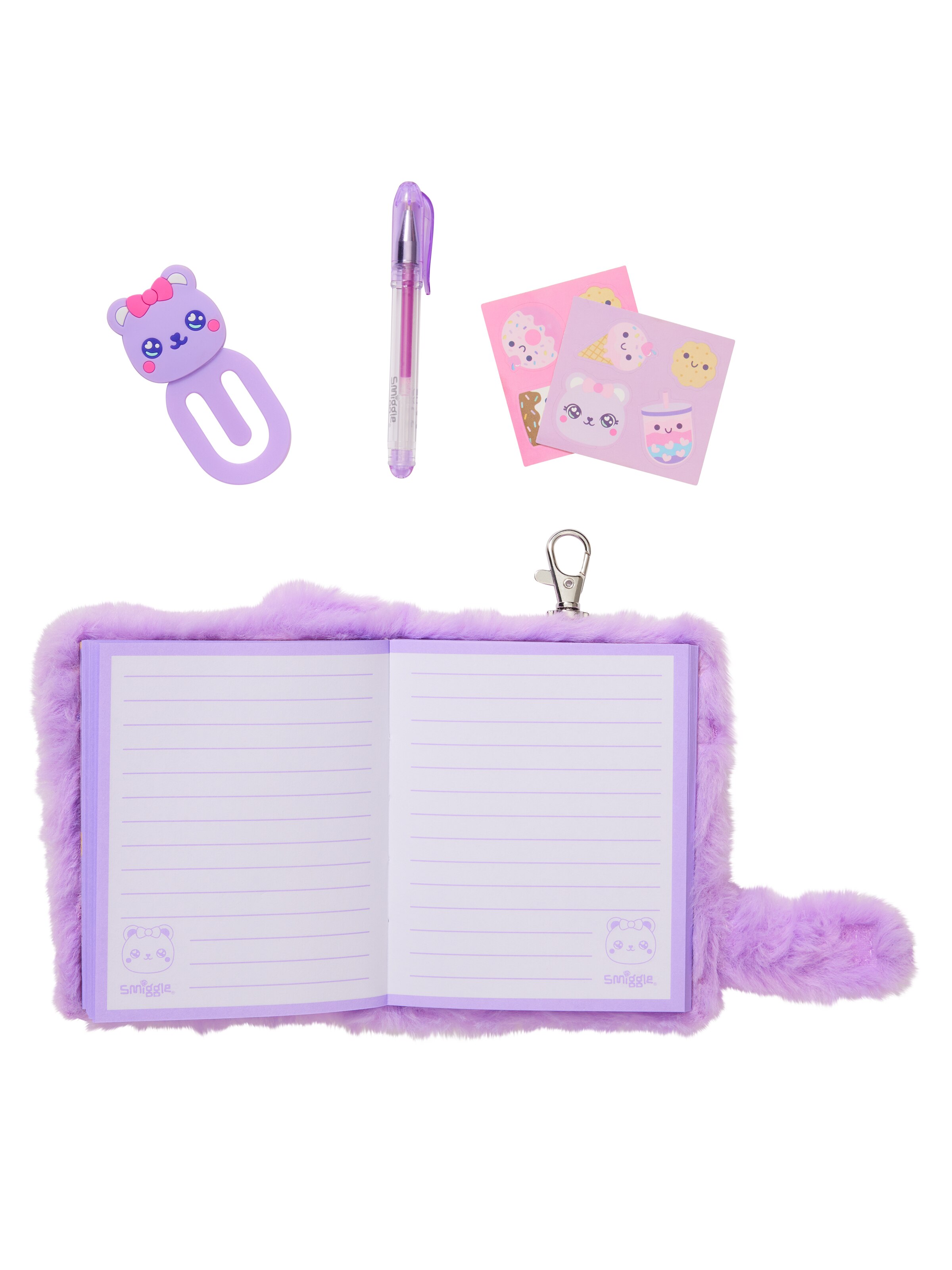 Sweets Mini Pen Pal Notepad Keyring