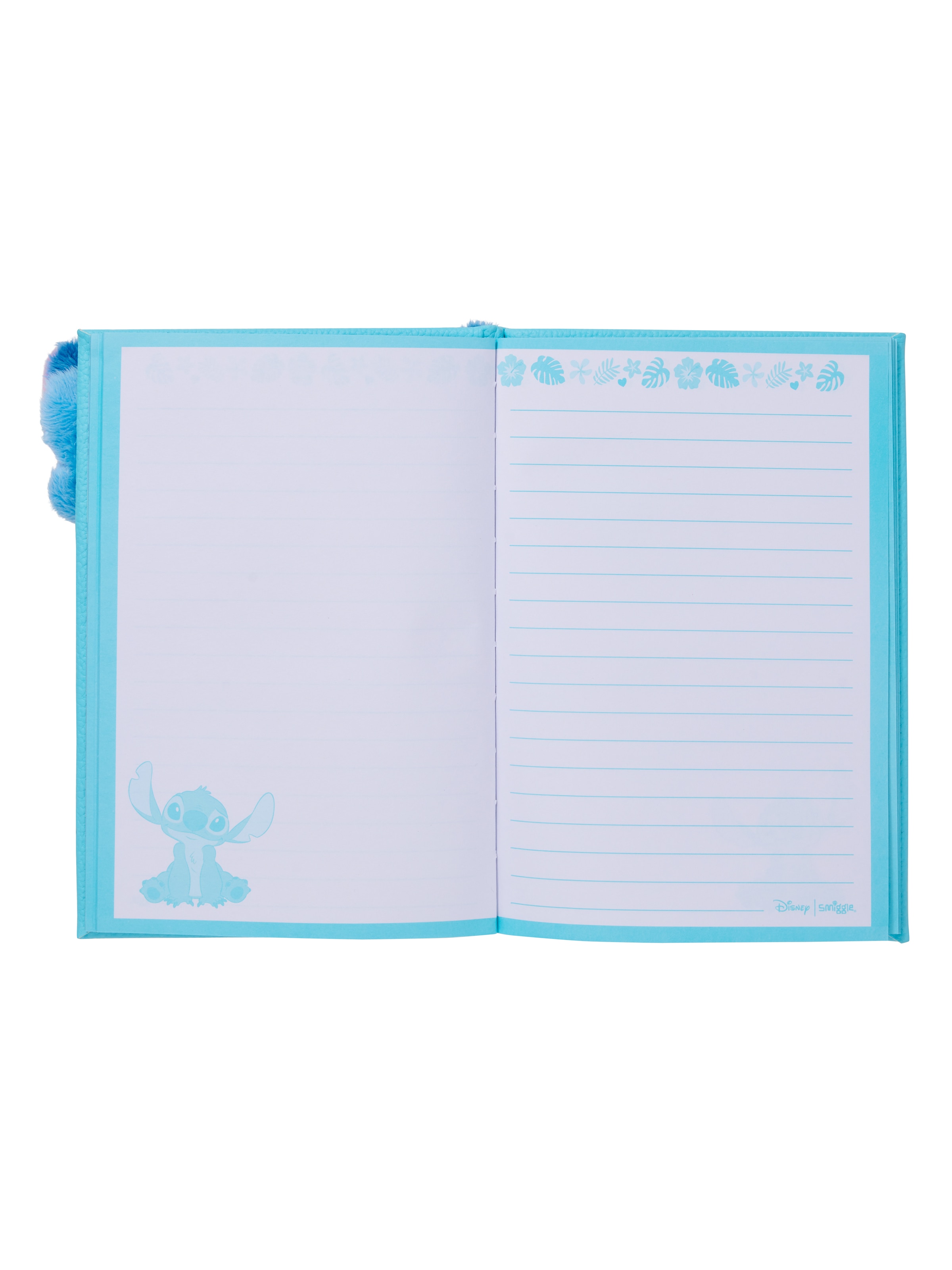 Stitch A5 Fluffy Notebook