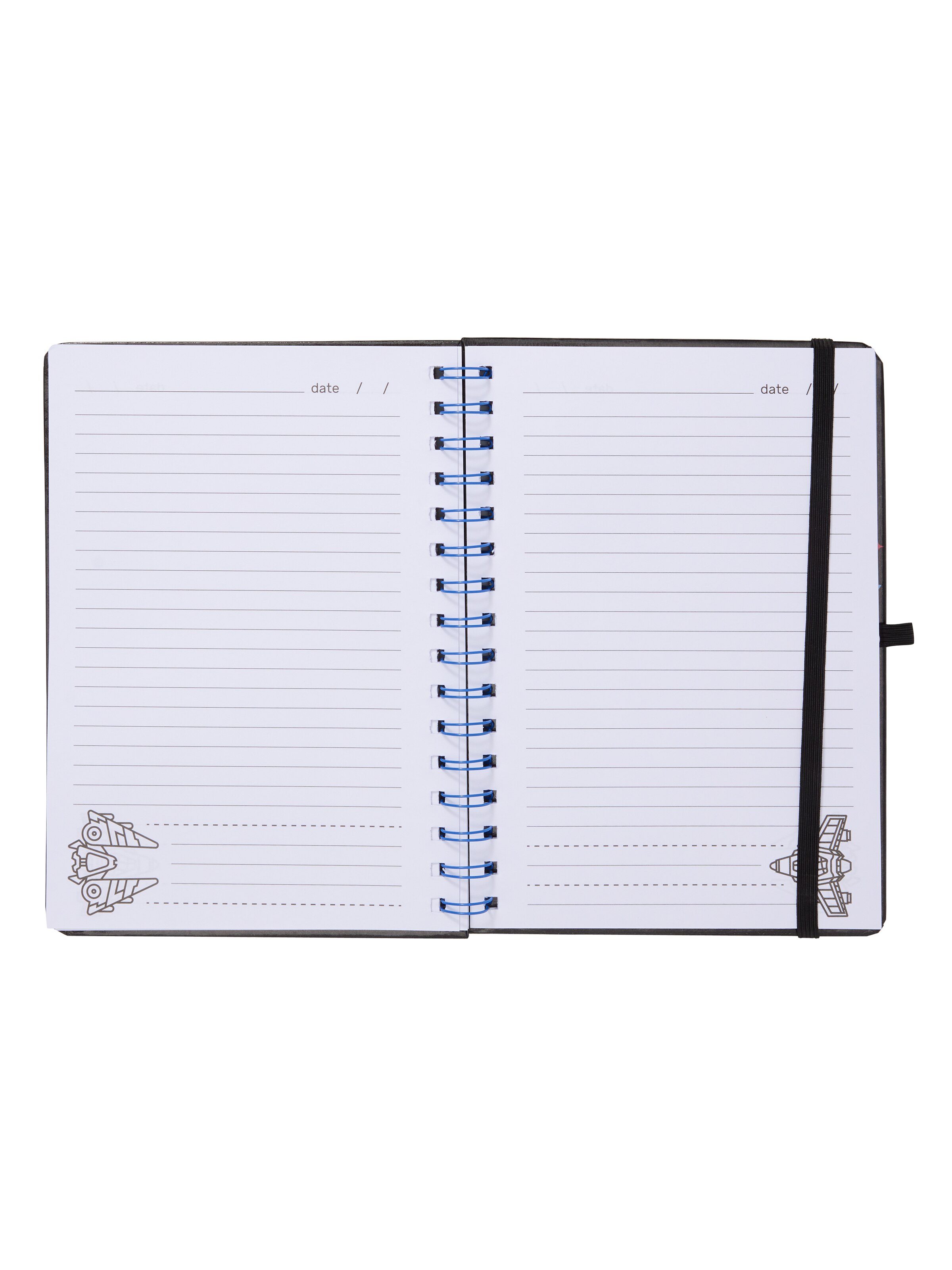 Rush A5 Spiral Notebook