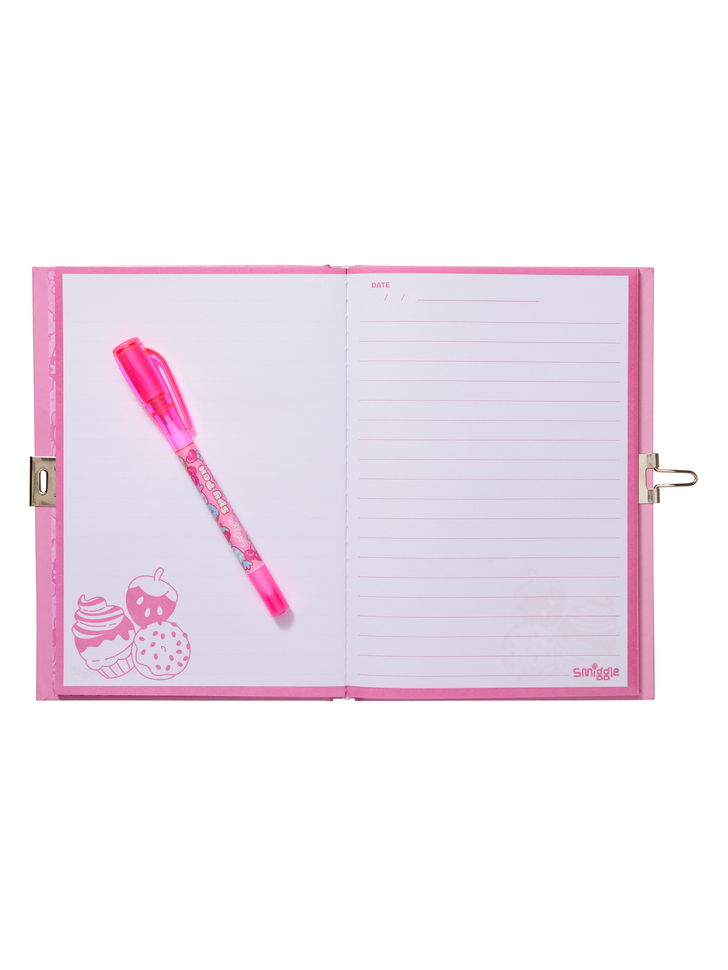 A5 Lockable Notebook With Spy Pen