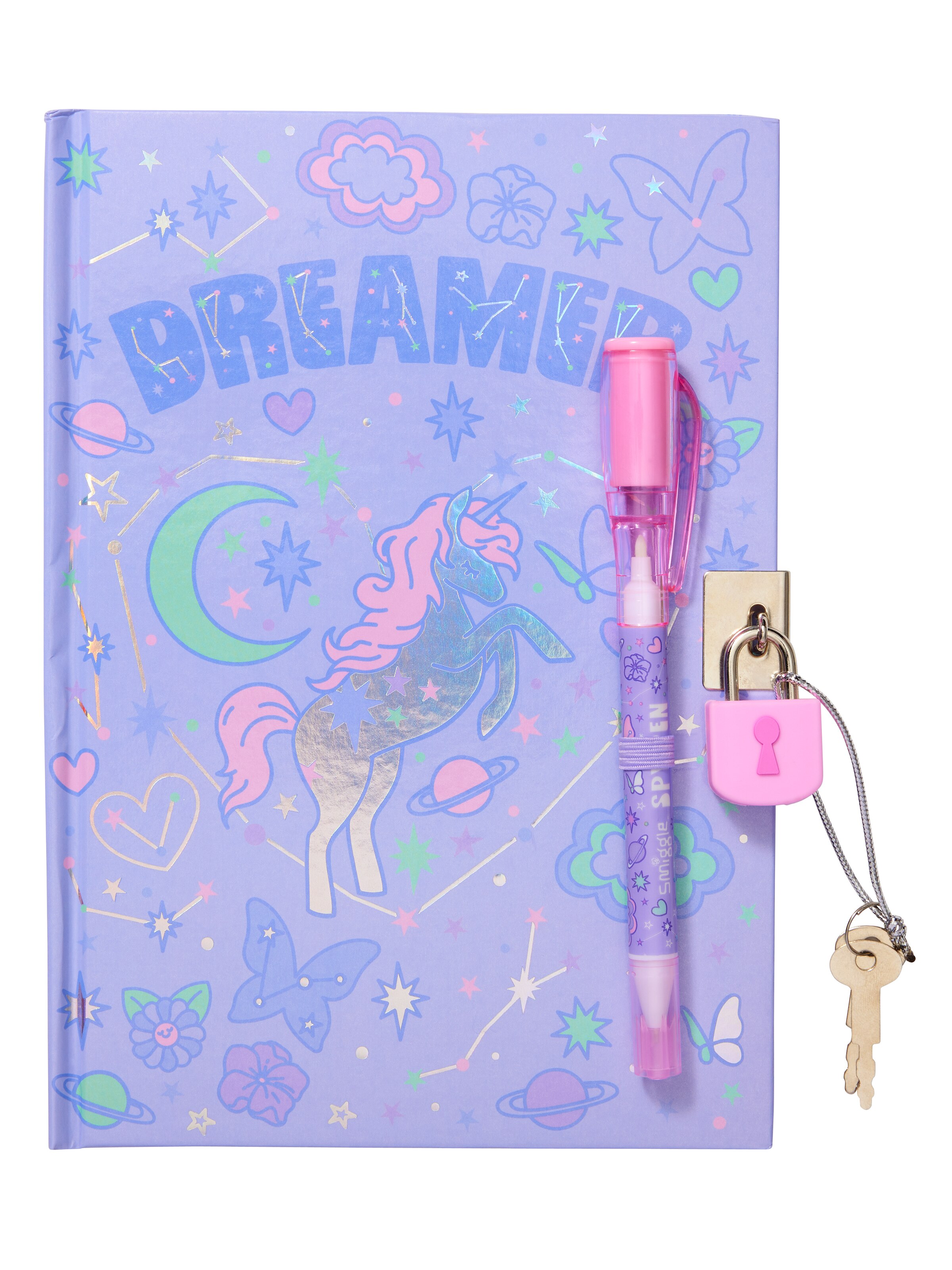 A5 Lockable Notebook With Spy Pen