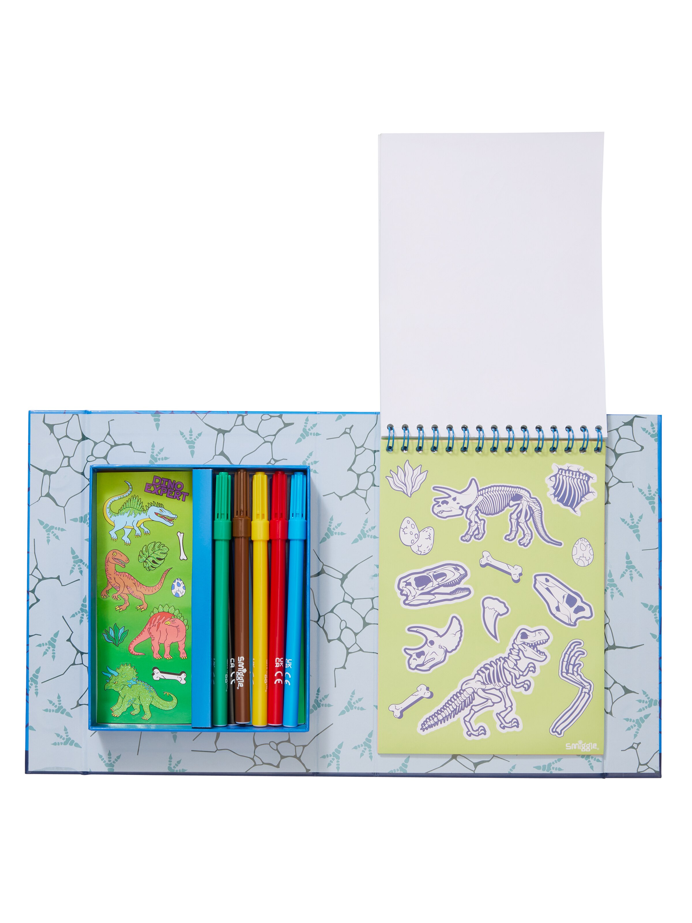 Colour In Stickers Book Activity Box