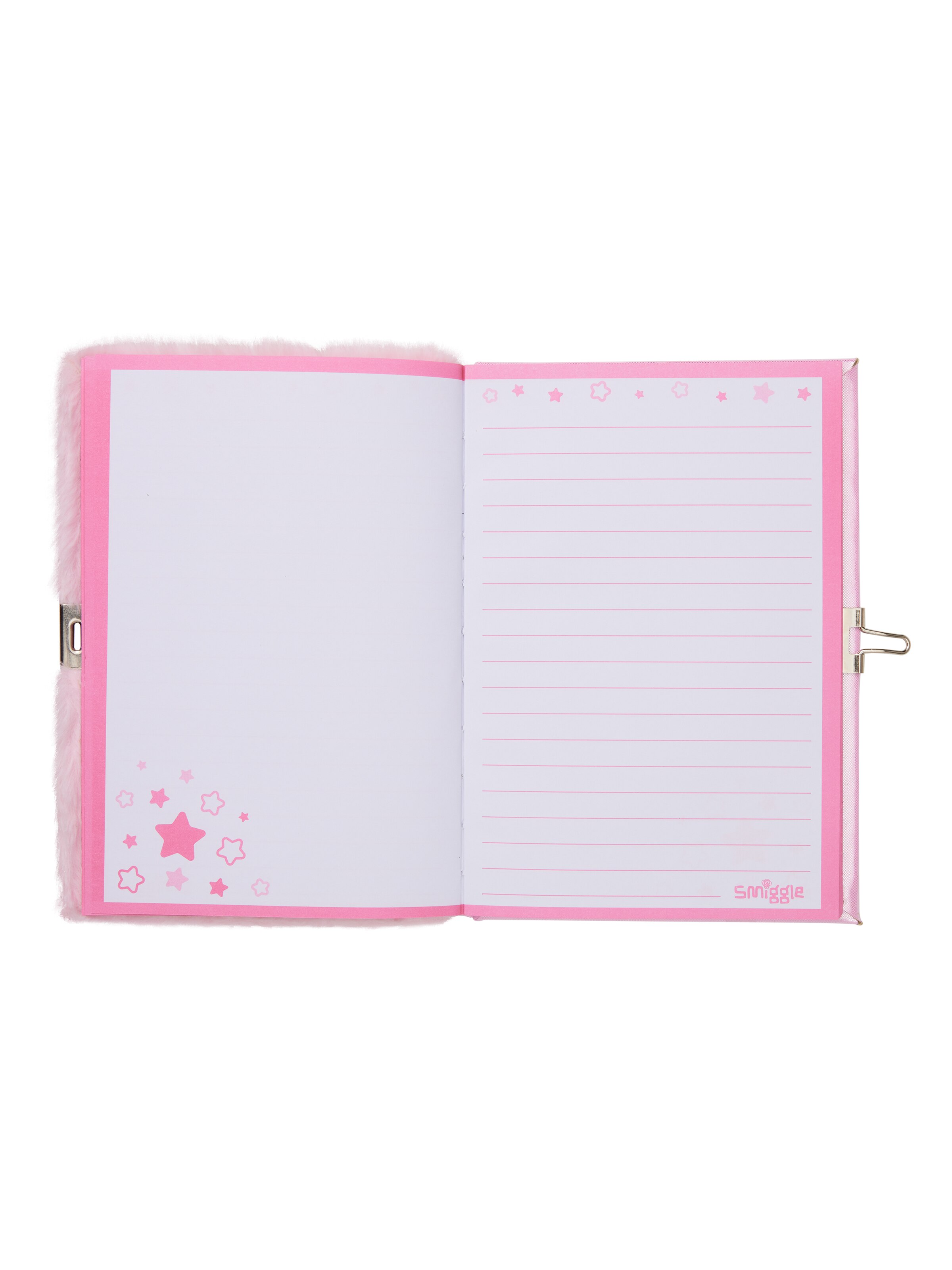 Fluffy A5 Lockable Alphabet Notebook