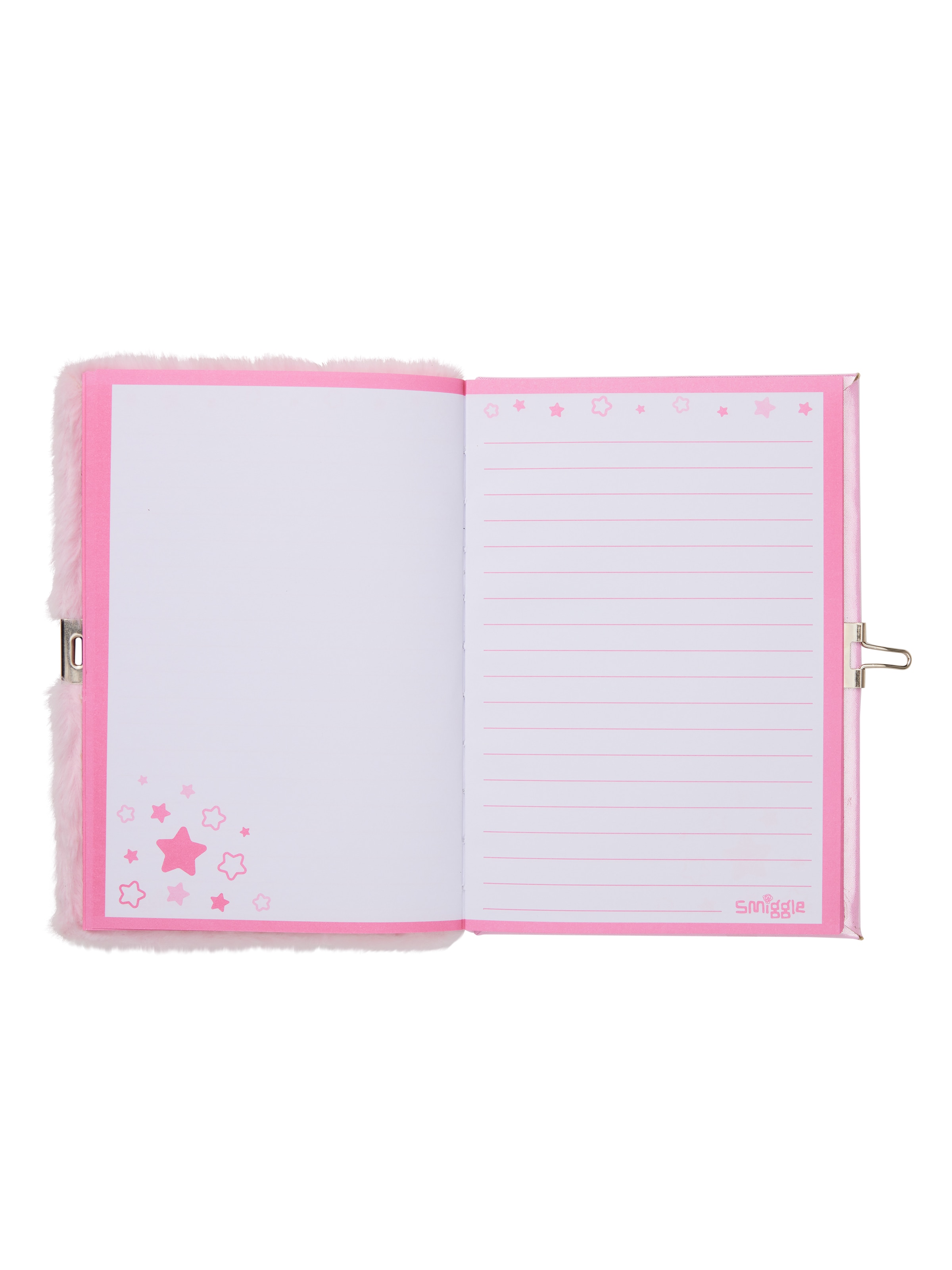 Fluffy A5 Lockable Alphabet Notebook