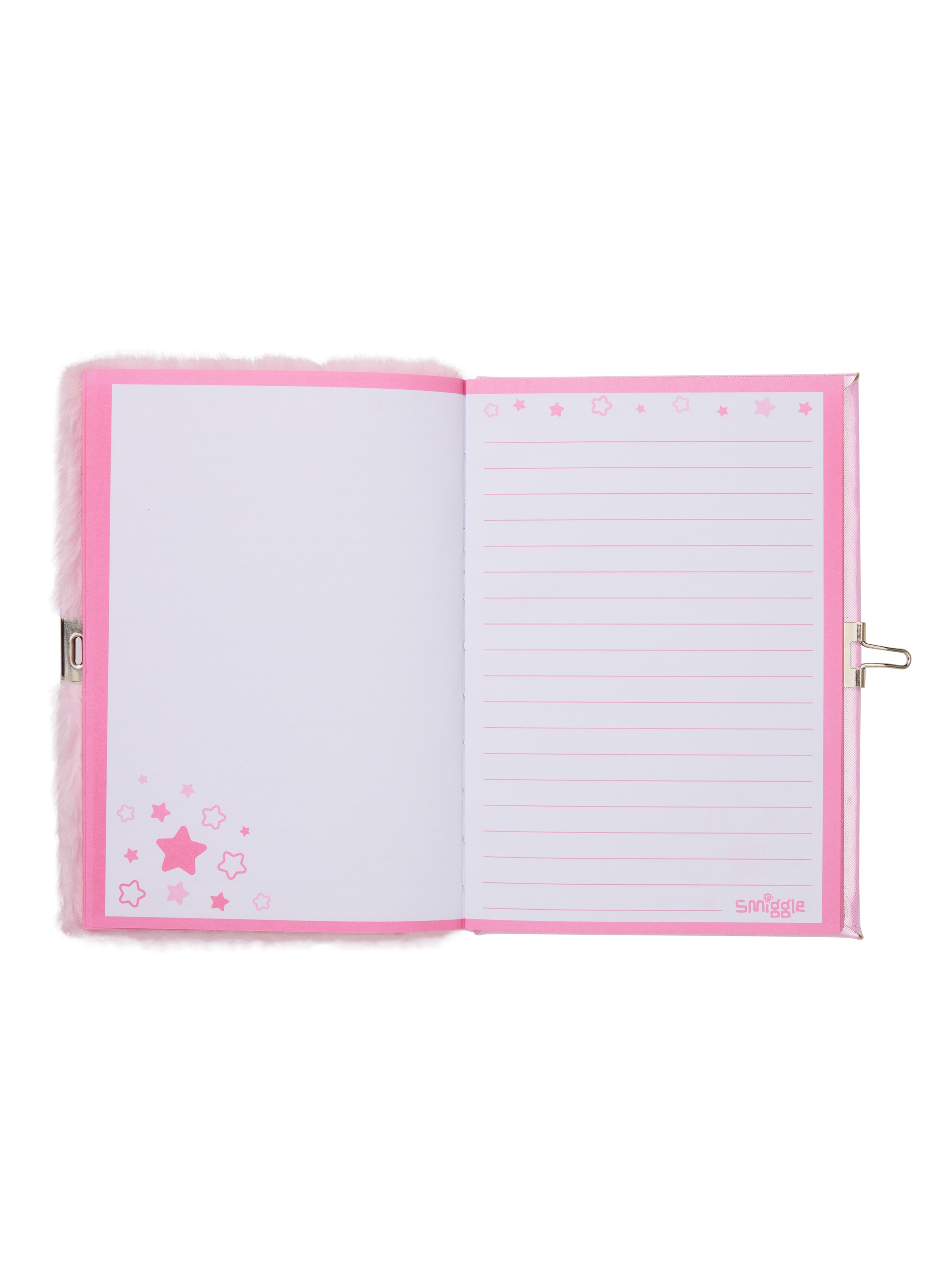Fluffy A5 Lockable Alphabet Notebook