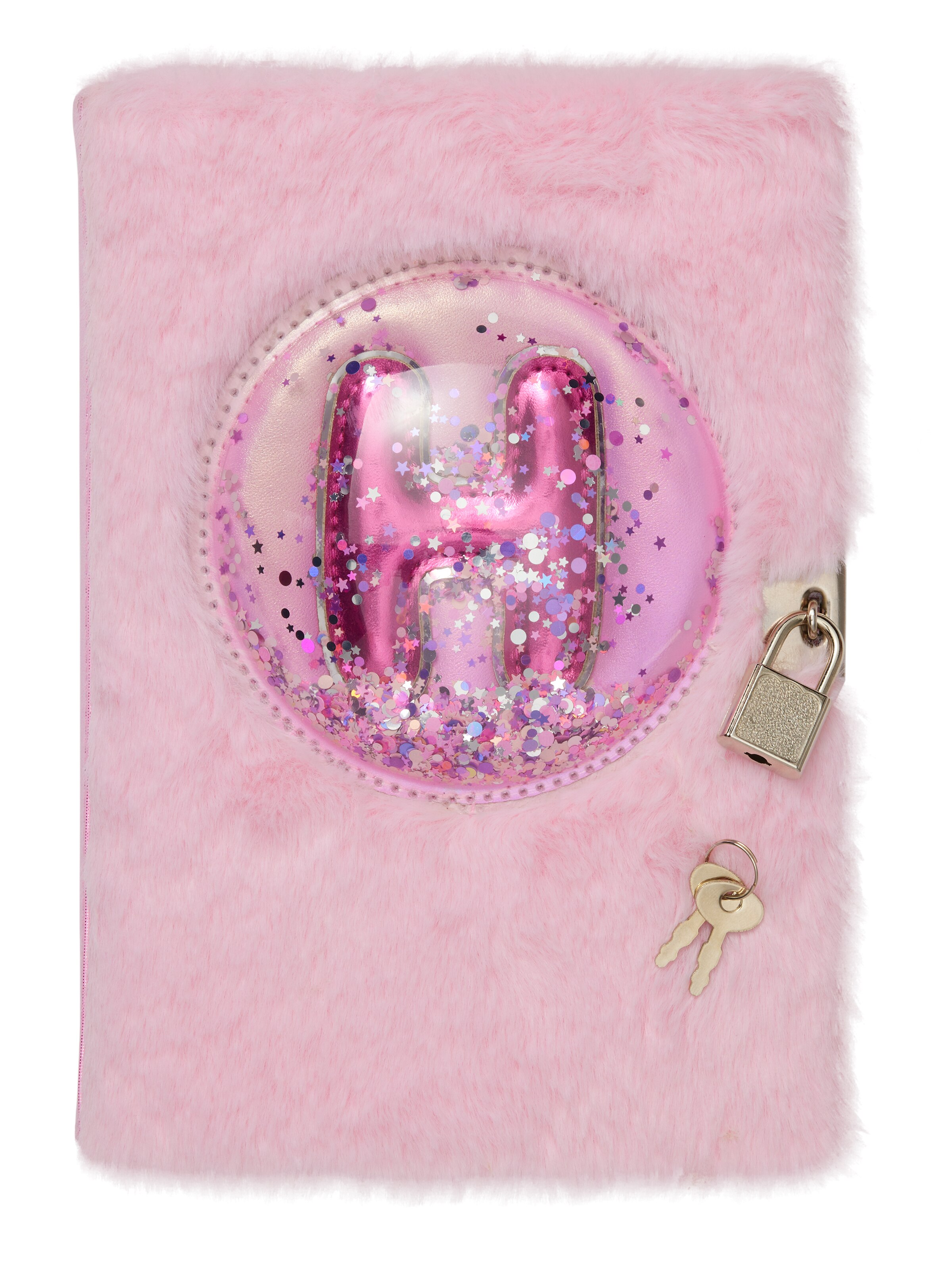 Fluffy A5 Lockable Alphabet Notebook