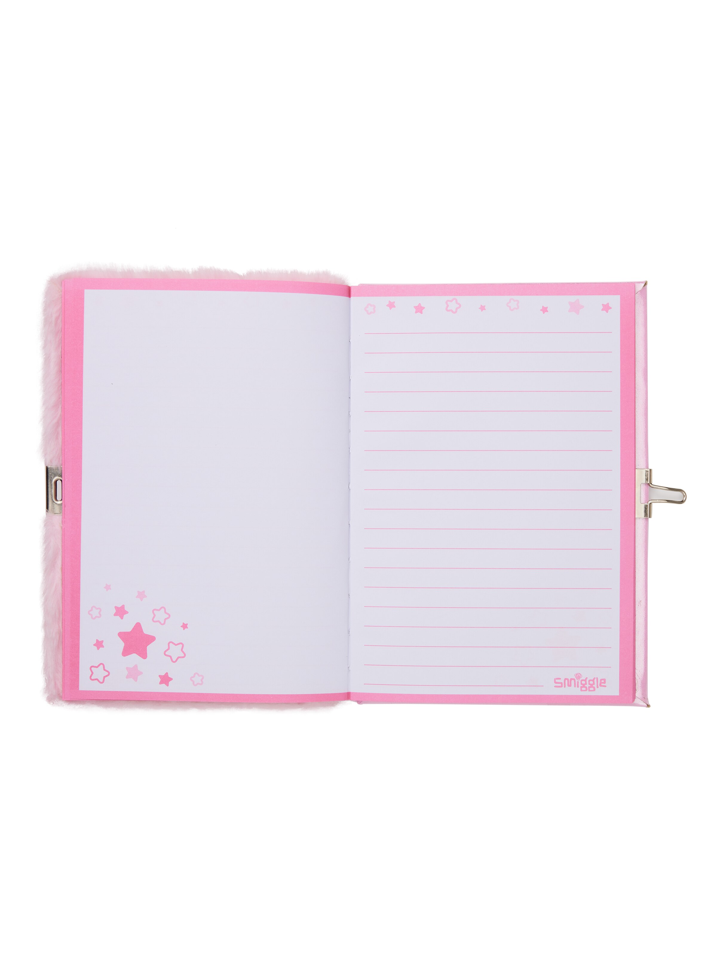 Fluffy A5 Lockable Alphabet Notebook