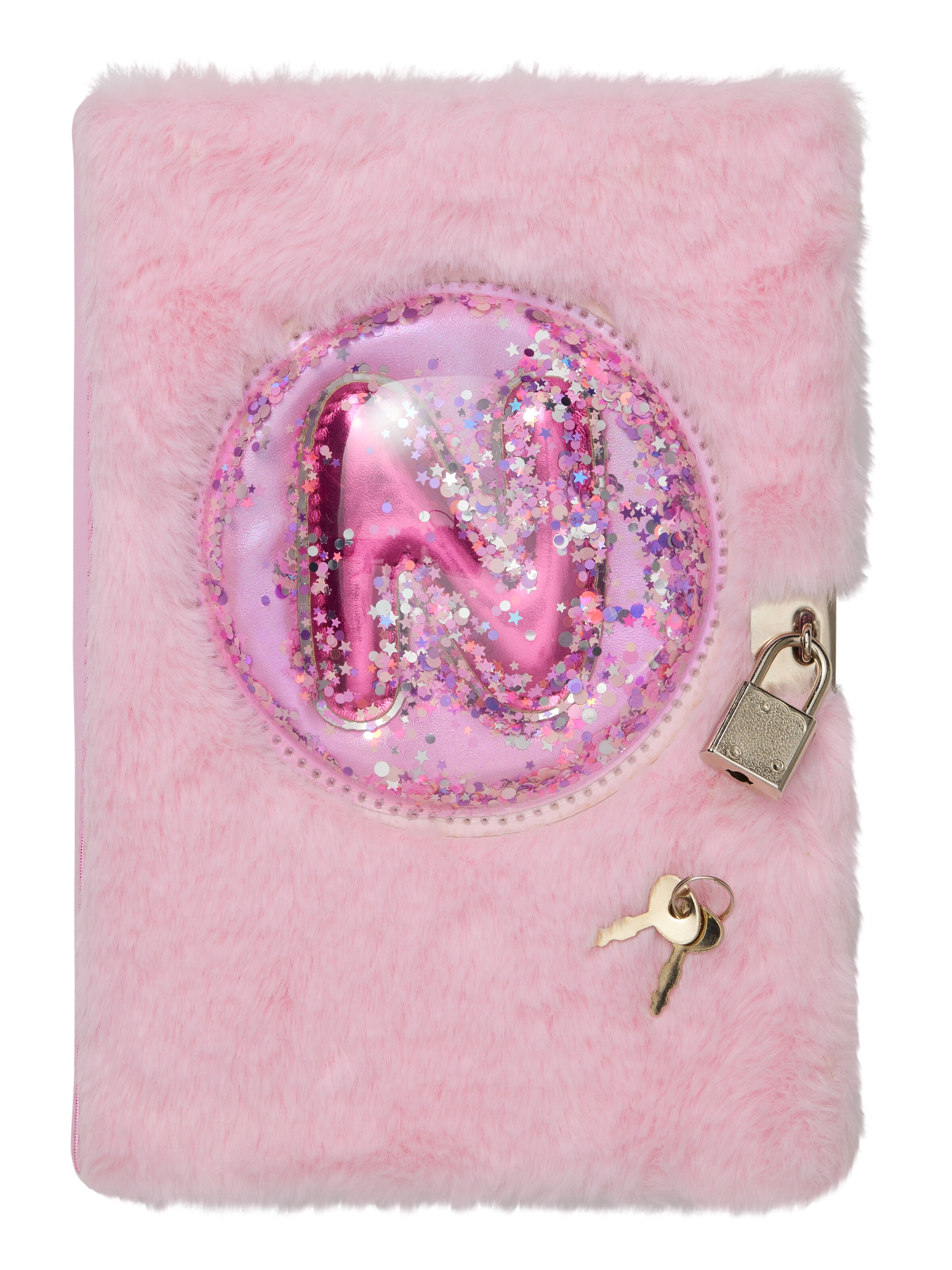 Fluffy A5 Lockable Alphabet Notebook