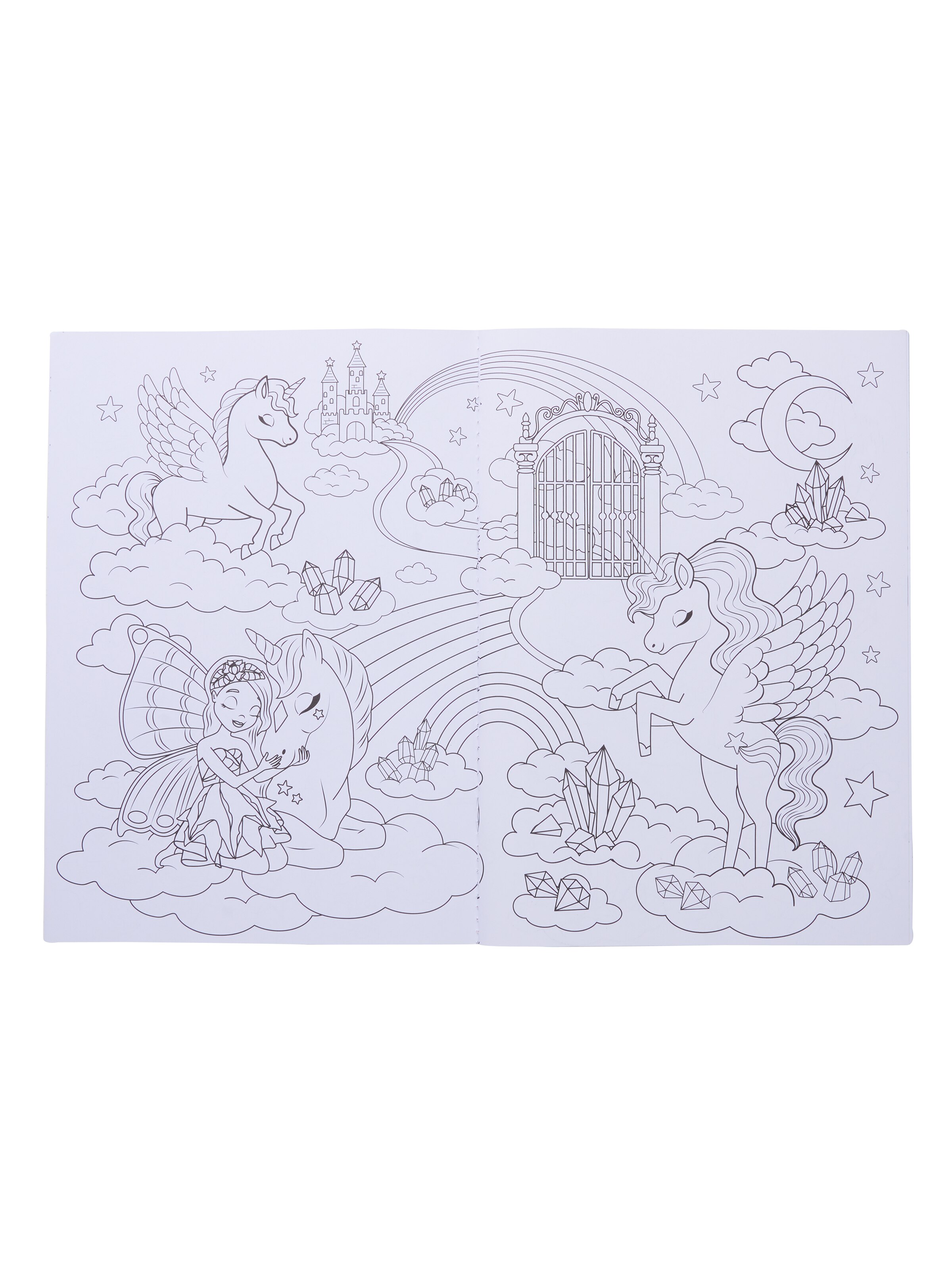 Wonderland Colouring Book