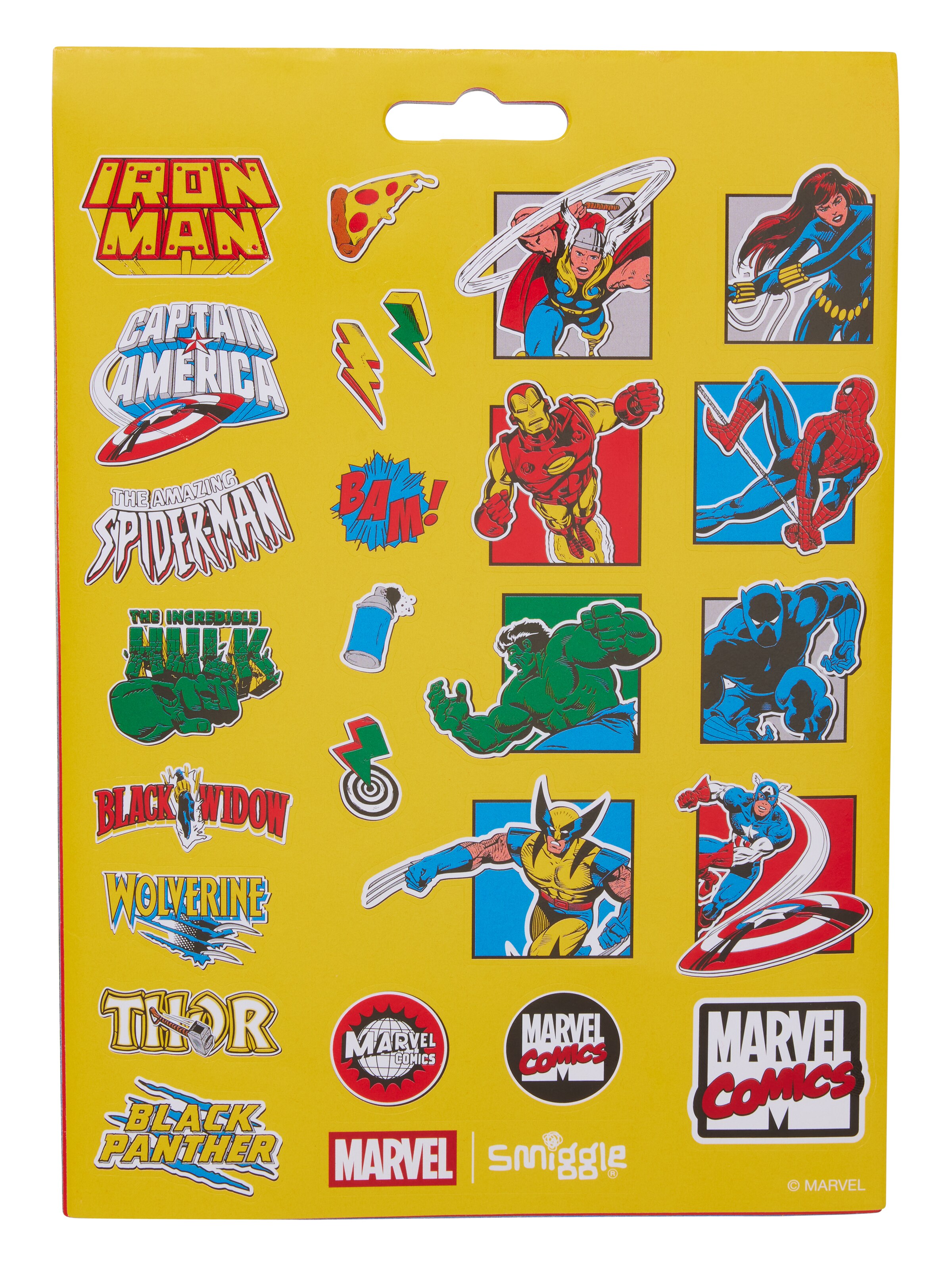 Marvel Sticker Studio Book