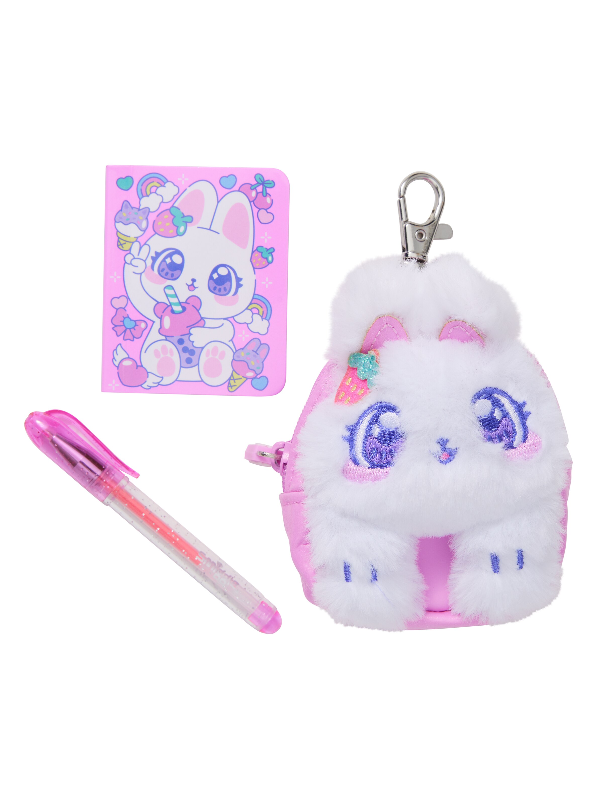 Bright Eyes Mini Pen Pal Notepad Keyring