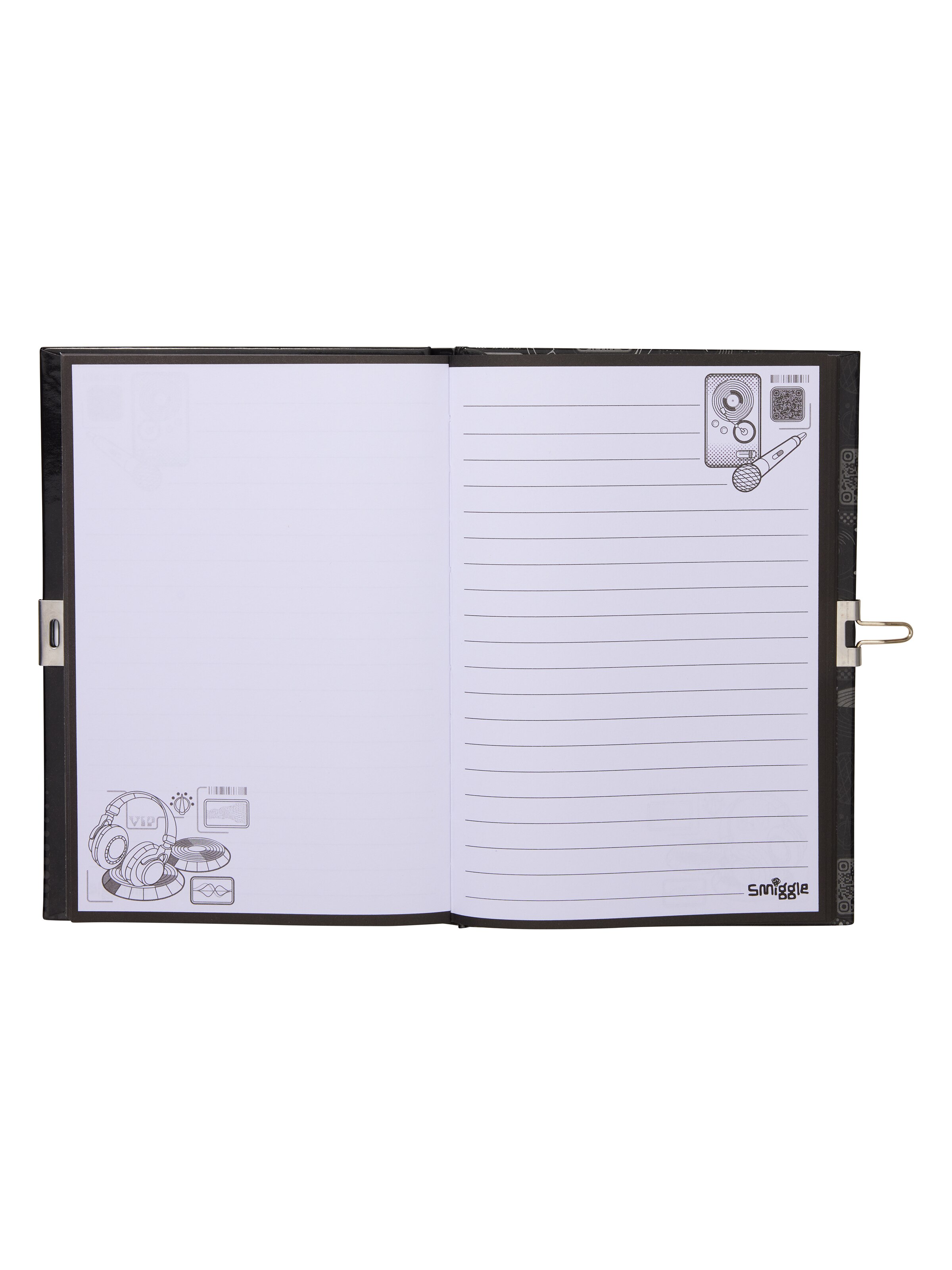 A5 Lockable Notebook With Spy Pen
