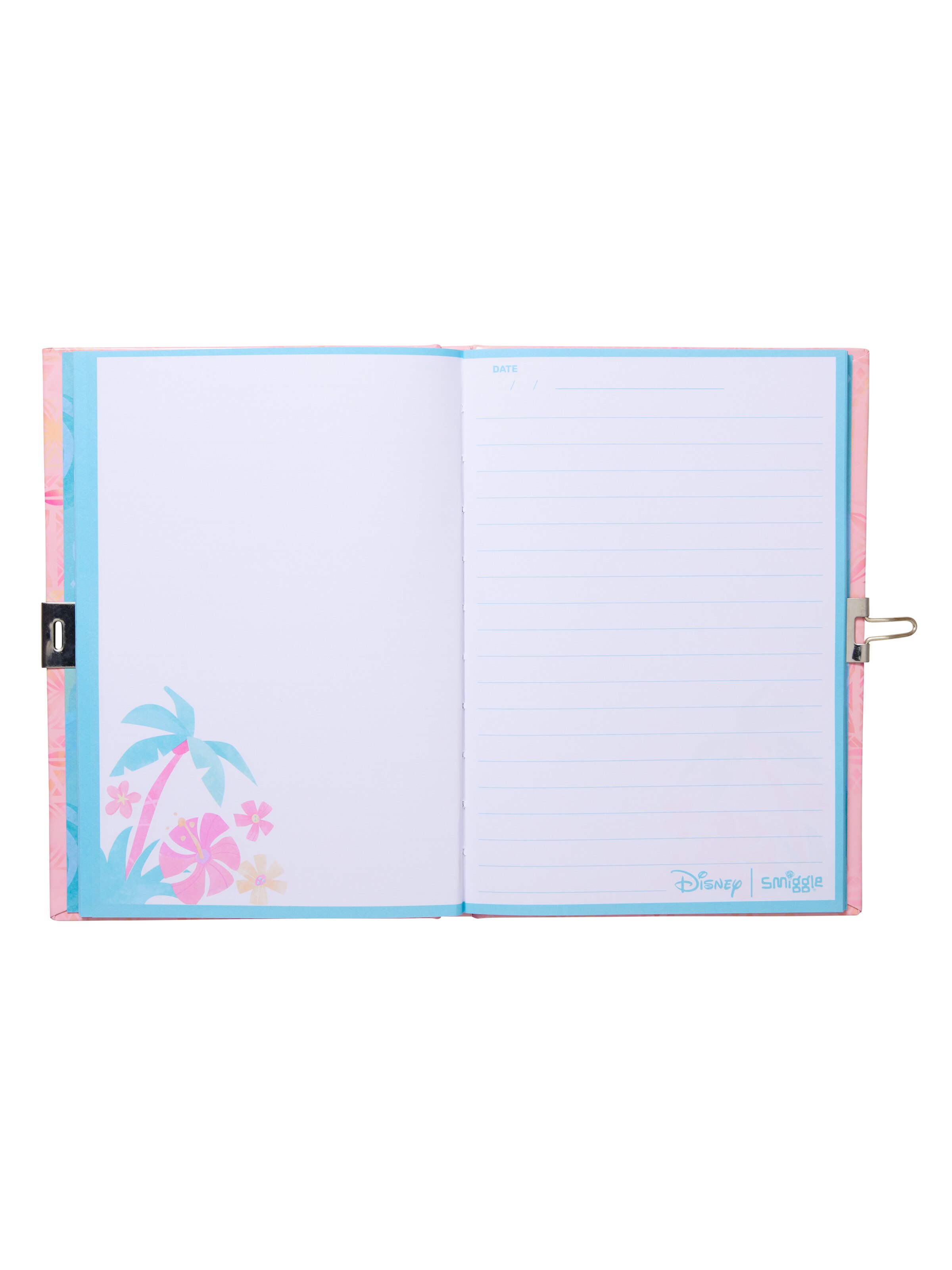 Moana A5 Lockable Notebook