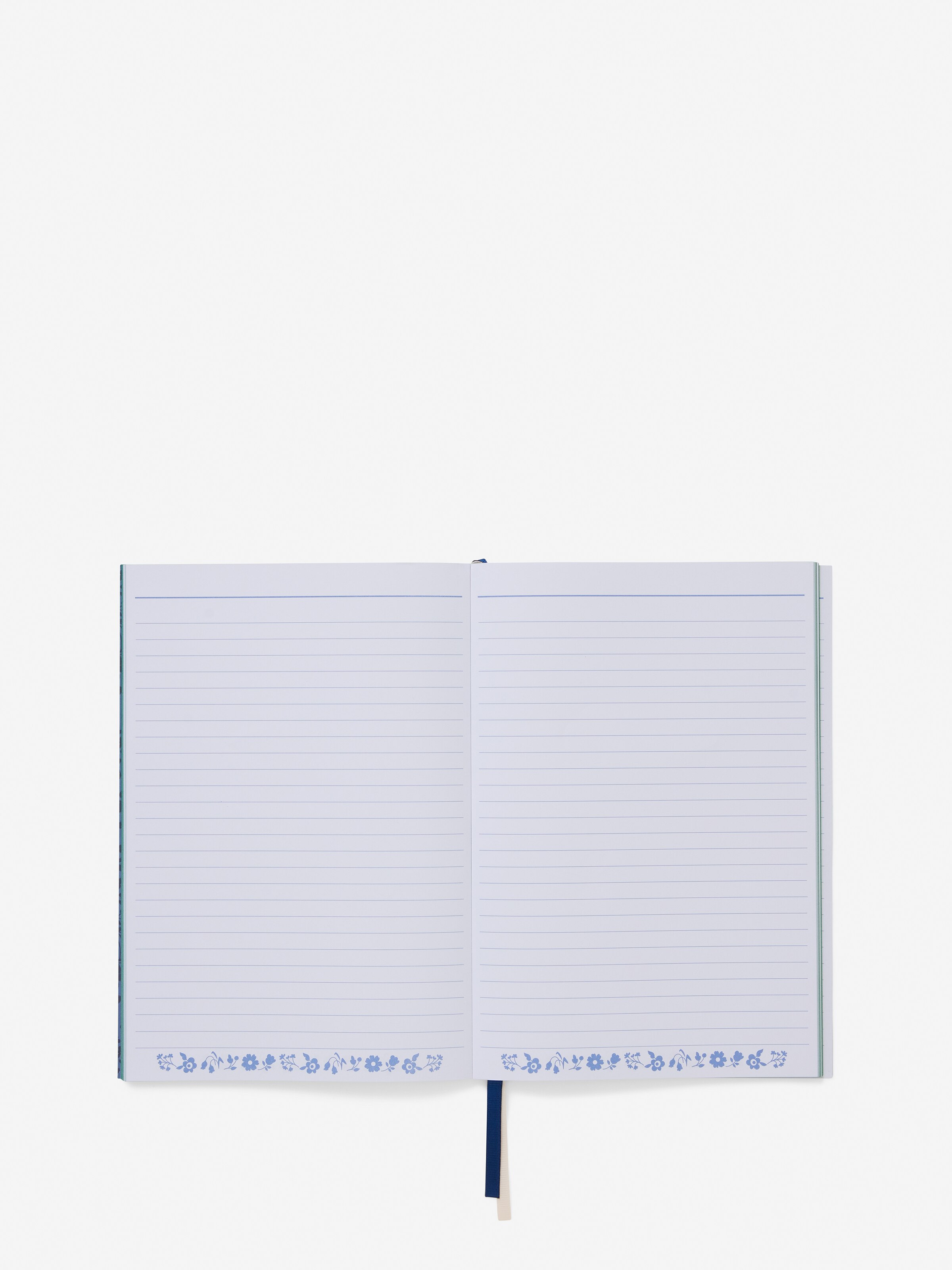 Floral Trifold Notebook Insert