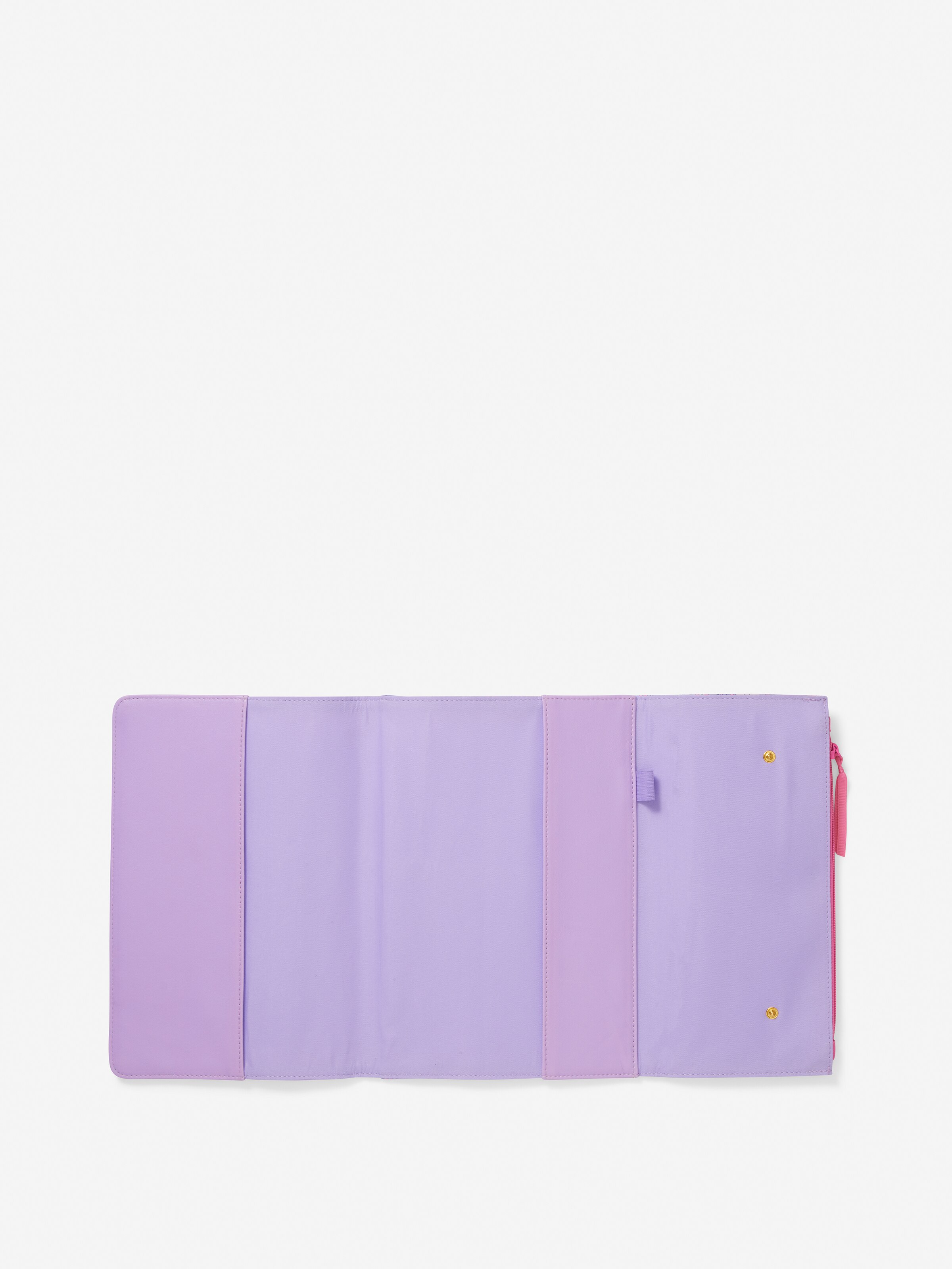 Floral Trifold Notebook Cover