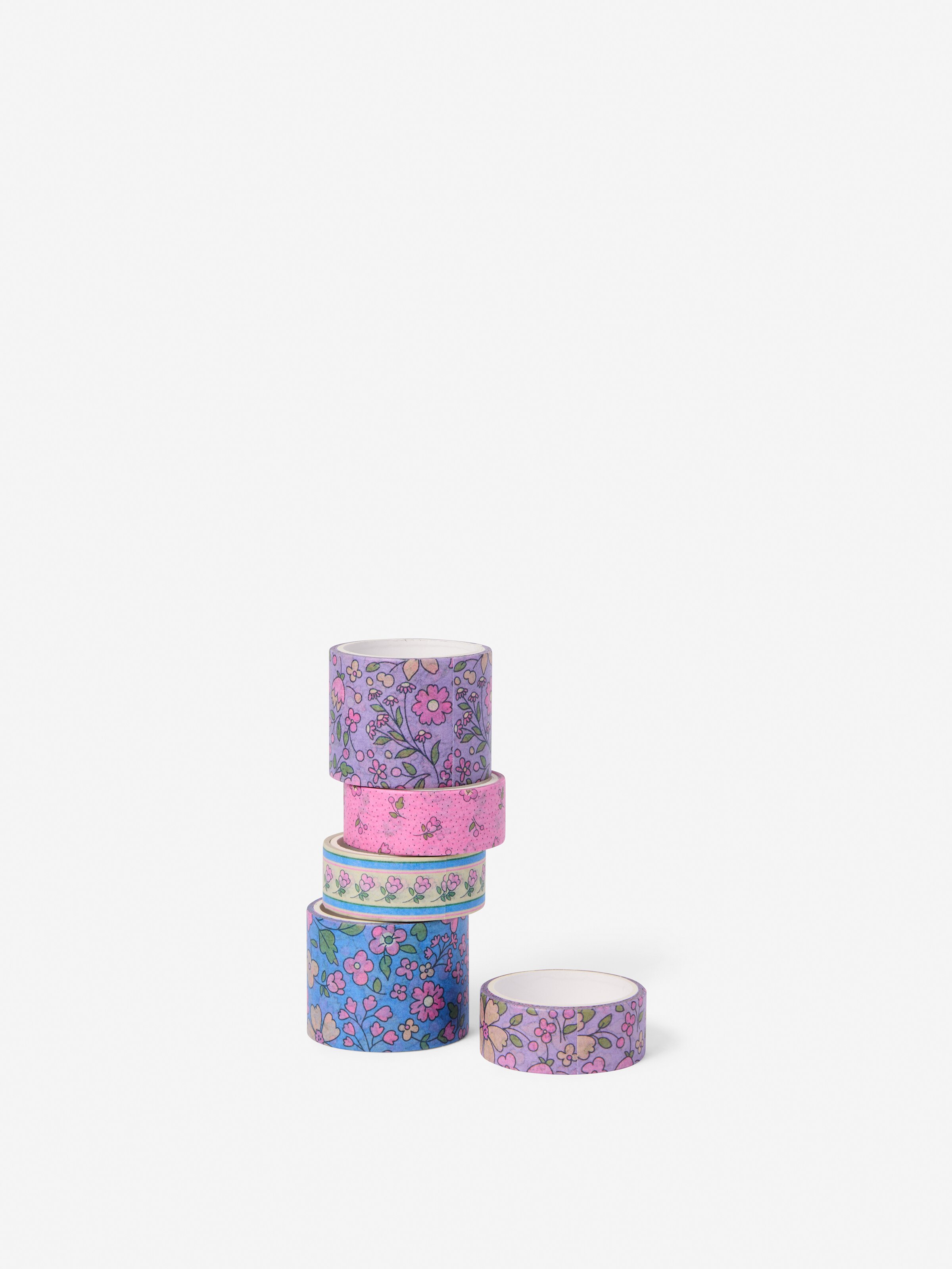 Floral Washi Tape 5 Pack