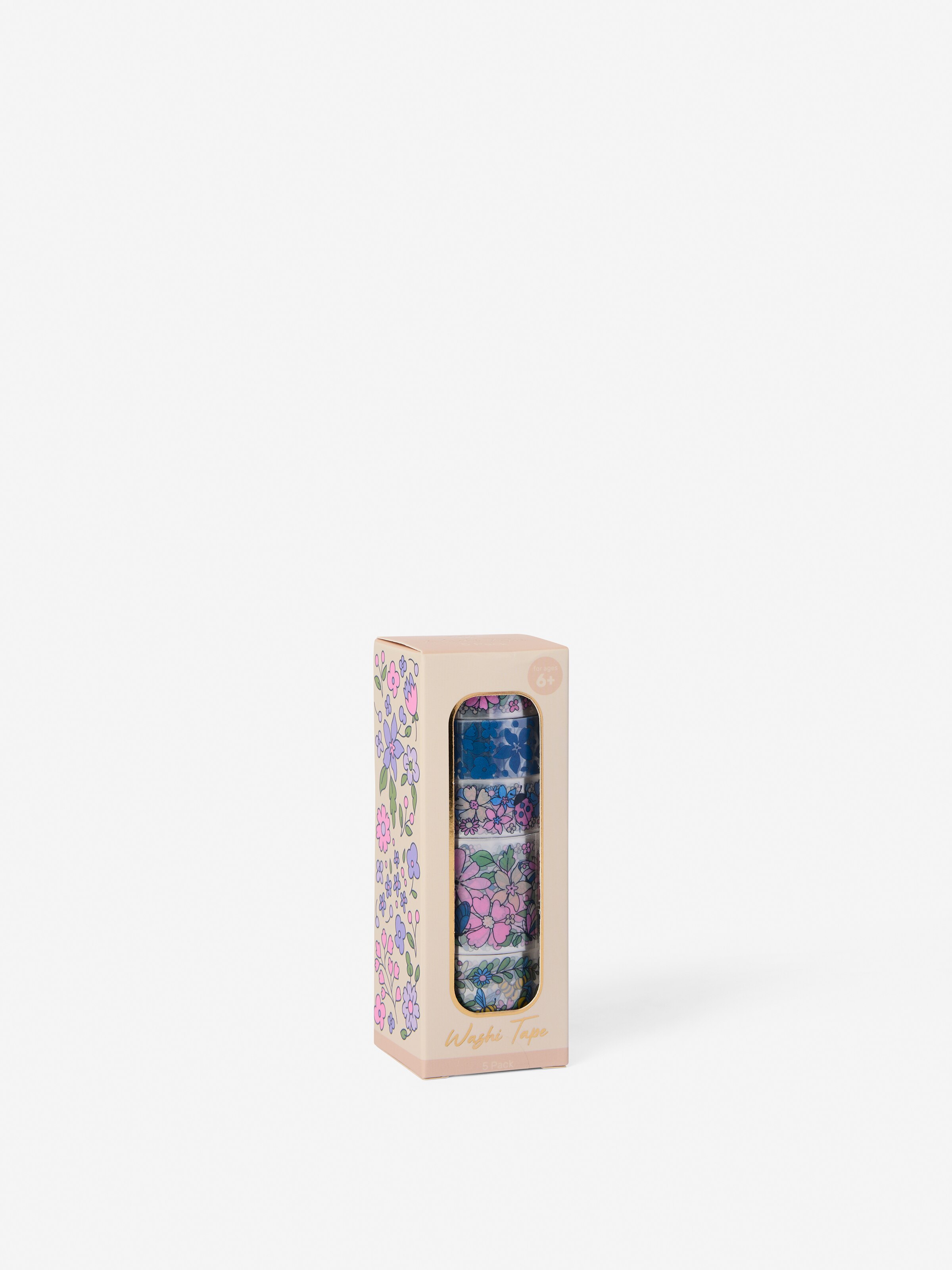 Floral Washi Tape 5 Pack