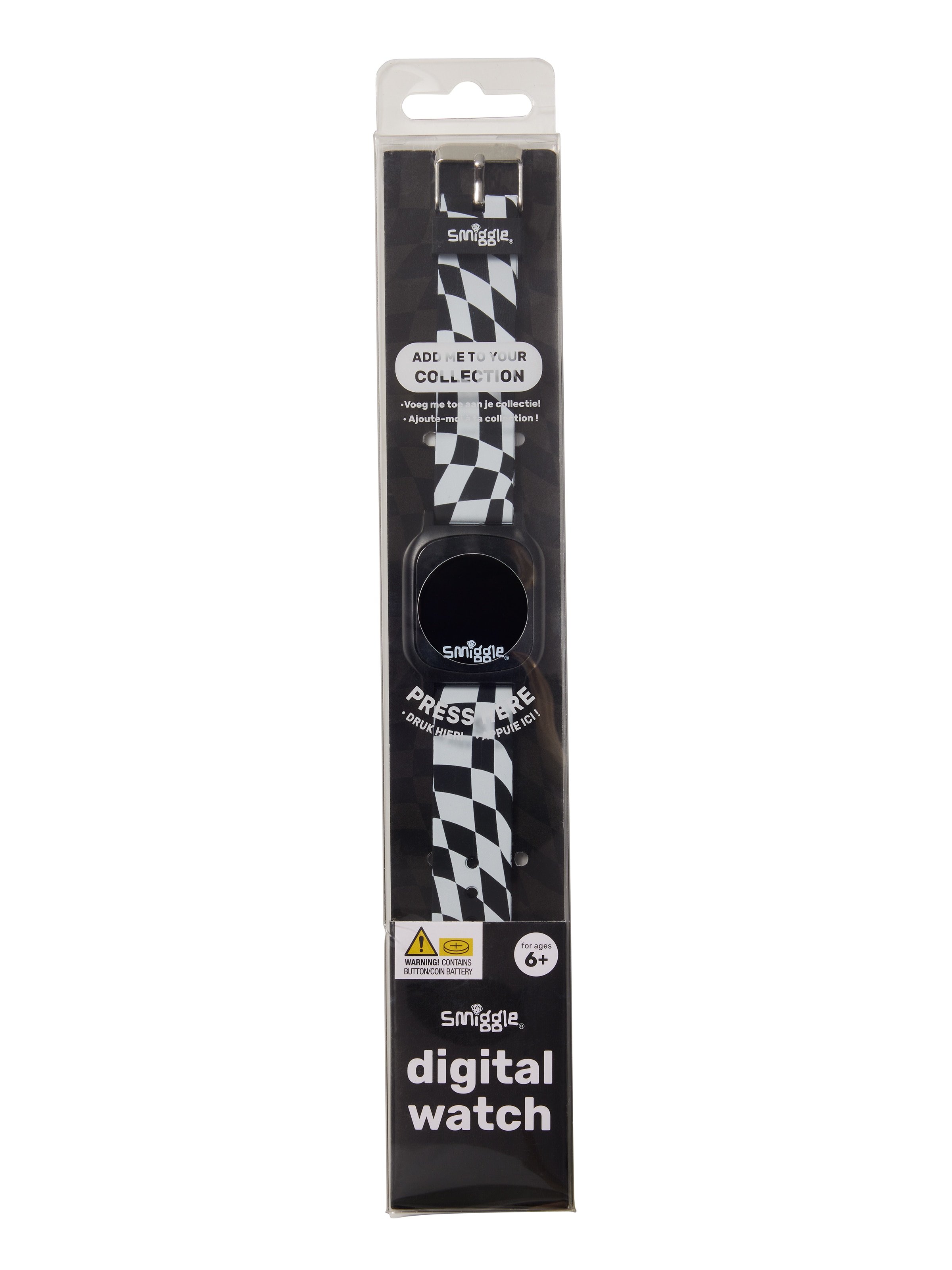 Check Light Up Digital Watch