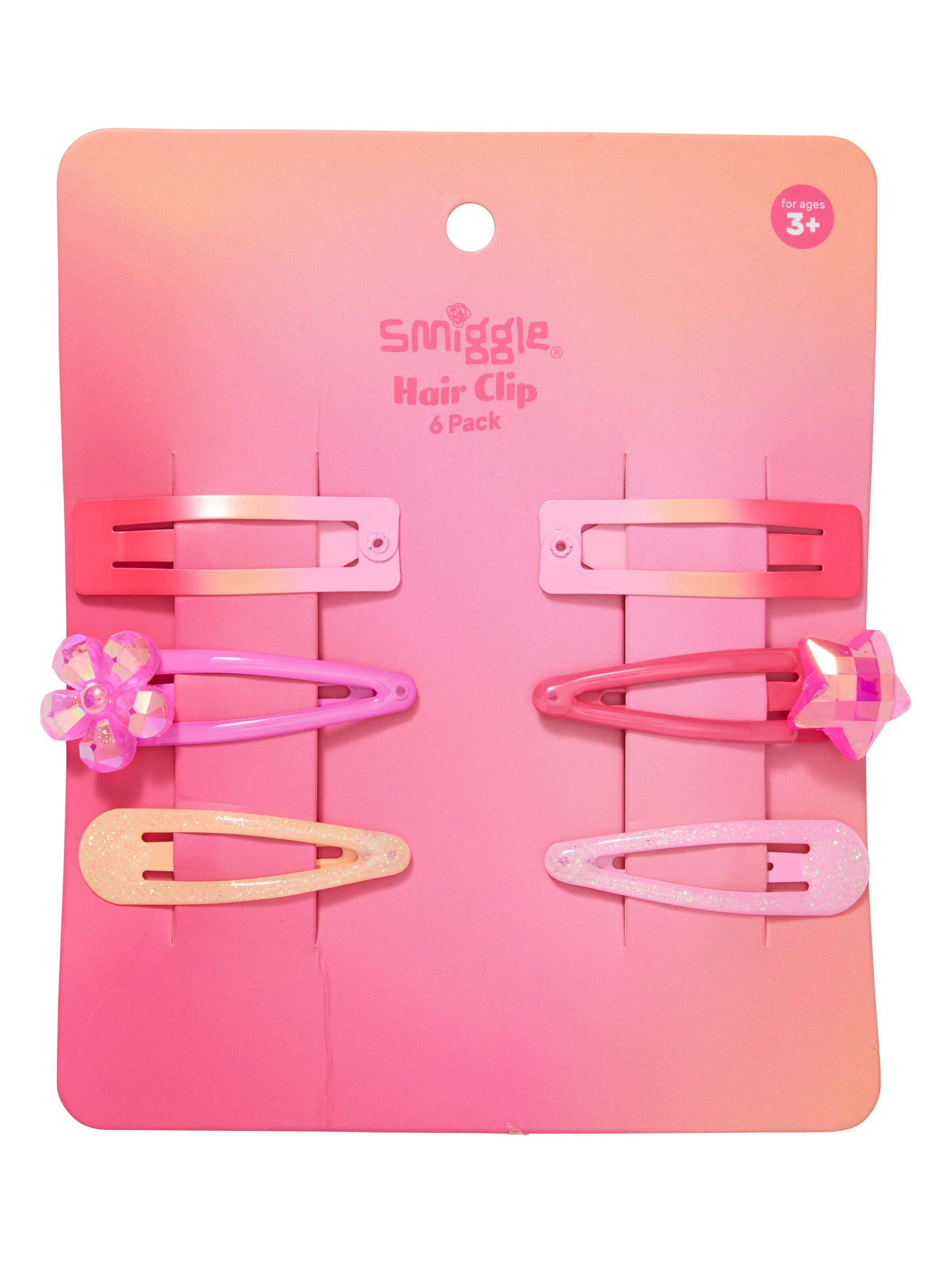 Hair Clip 6 Pack