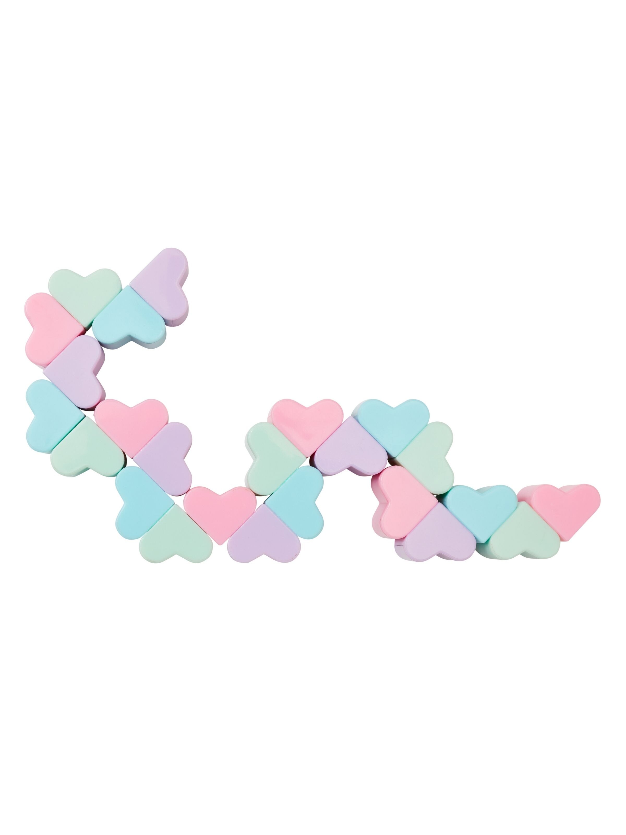 Hearts Puzzle Snake