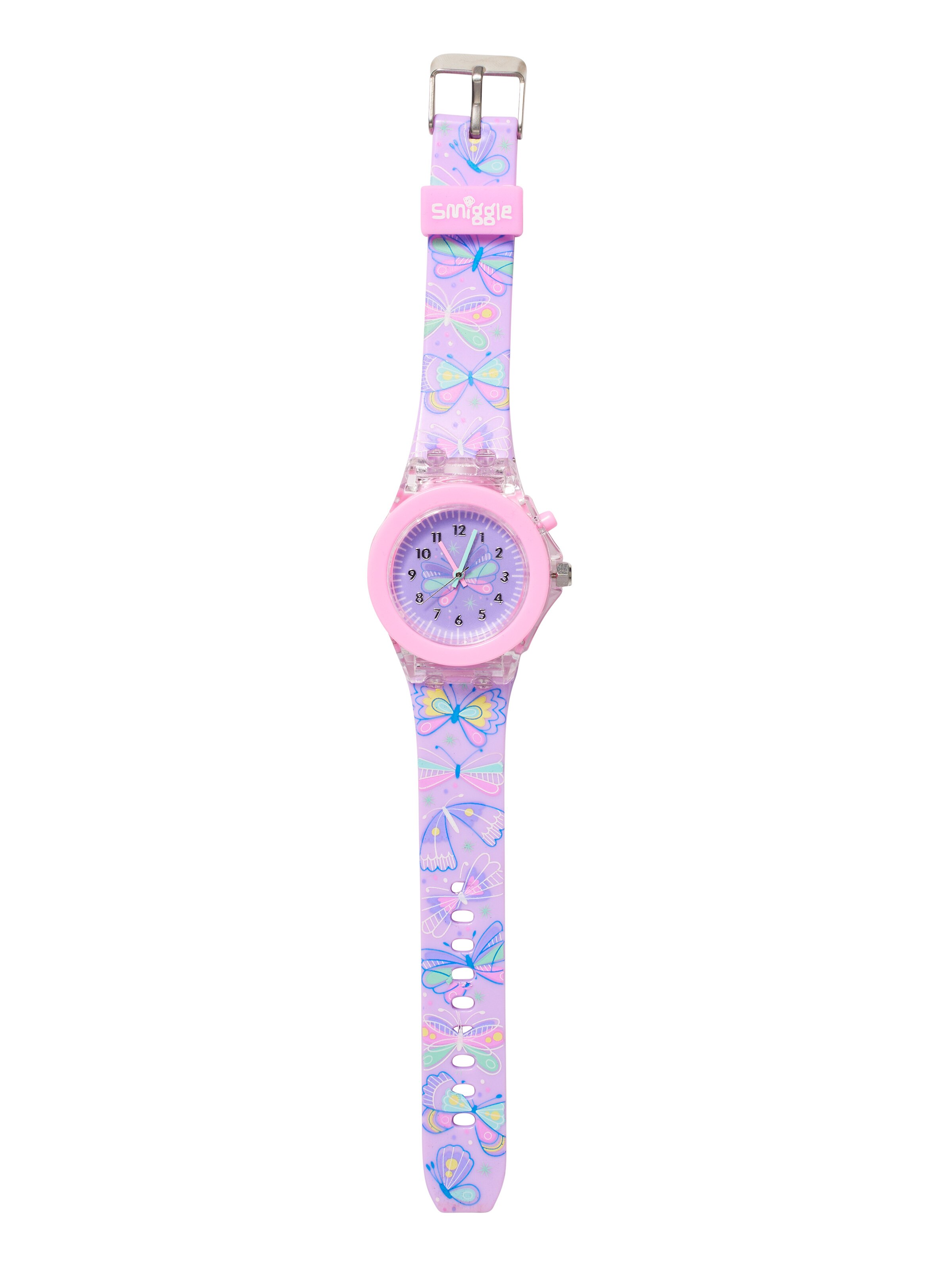 Flutter Light Up Digital Watch