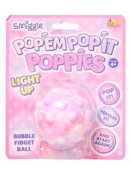 Popem Popit Poppies Glow In The Dark Fidget Ball