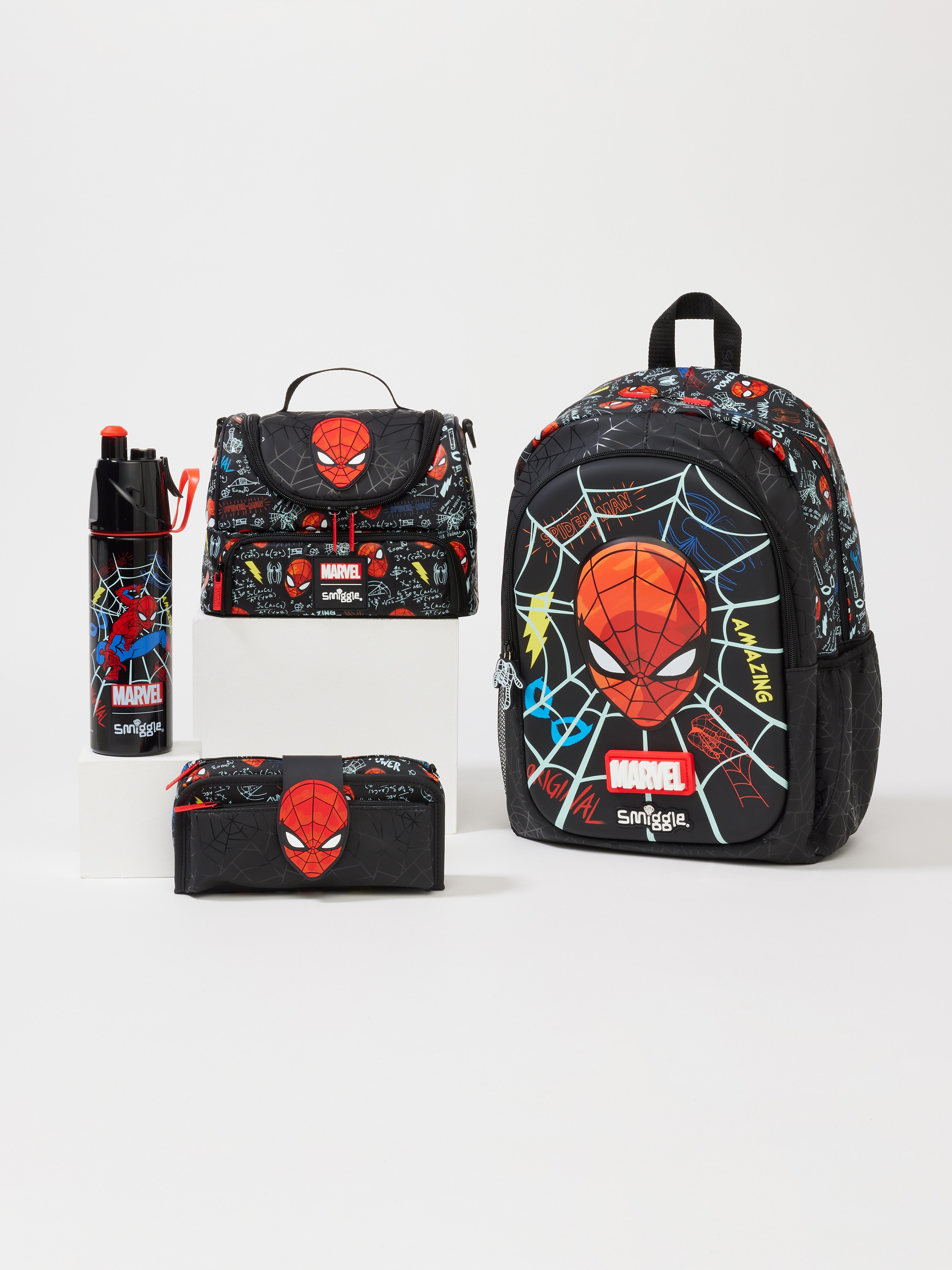 Spider-Man 4 Piece Steel Bundle