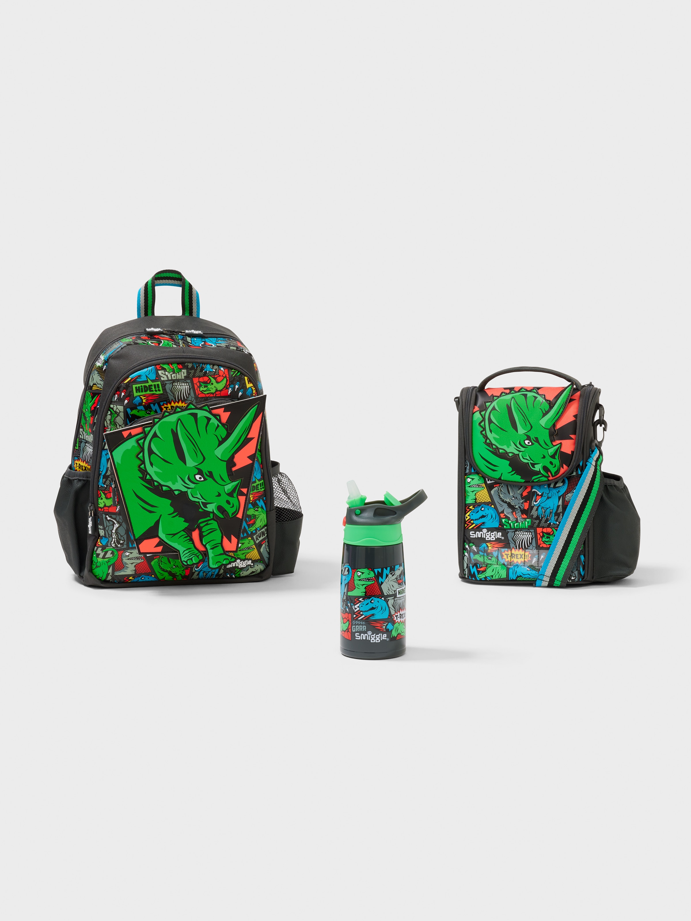Happy Tales 3 Piece Junior Character Backpack Bundle