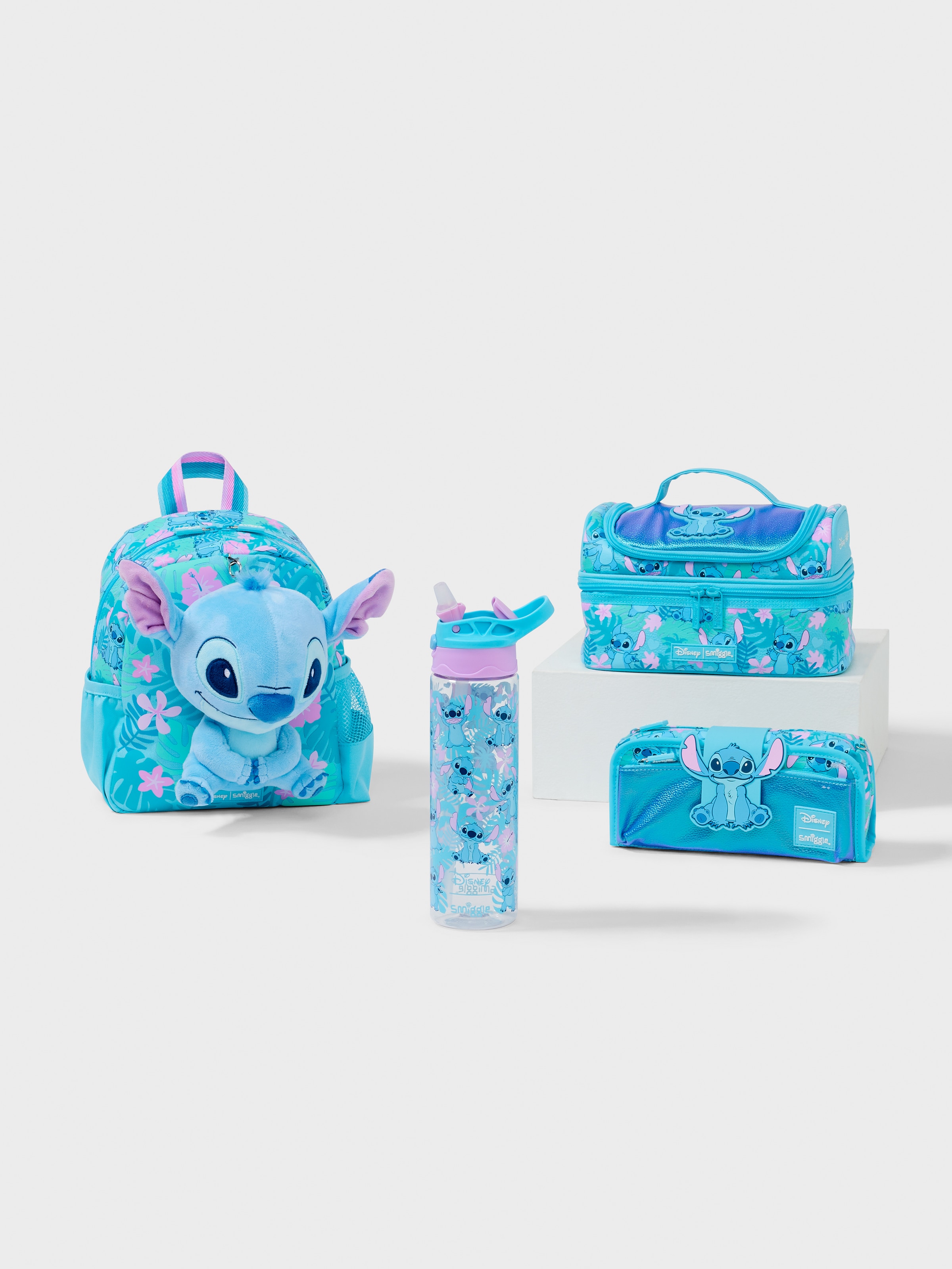 Stitch Detachable Plush 4 Piece Bundle