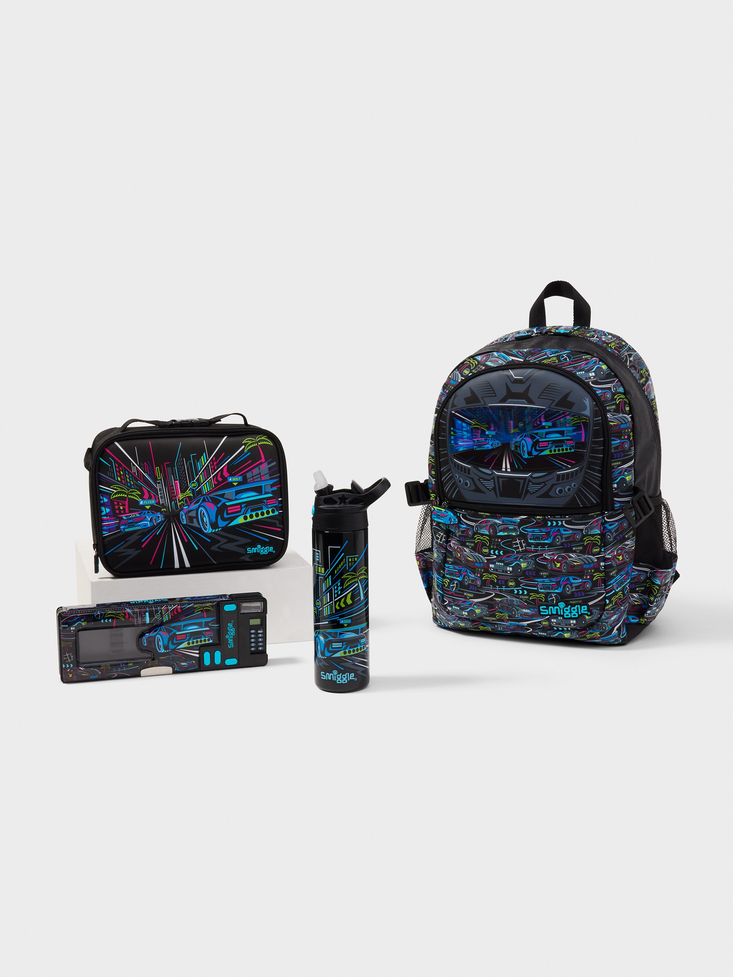 Bright Eyes 4 Piece Attach Lunchbox Bundle