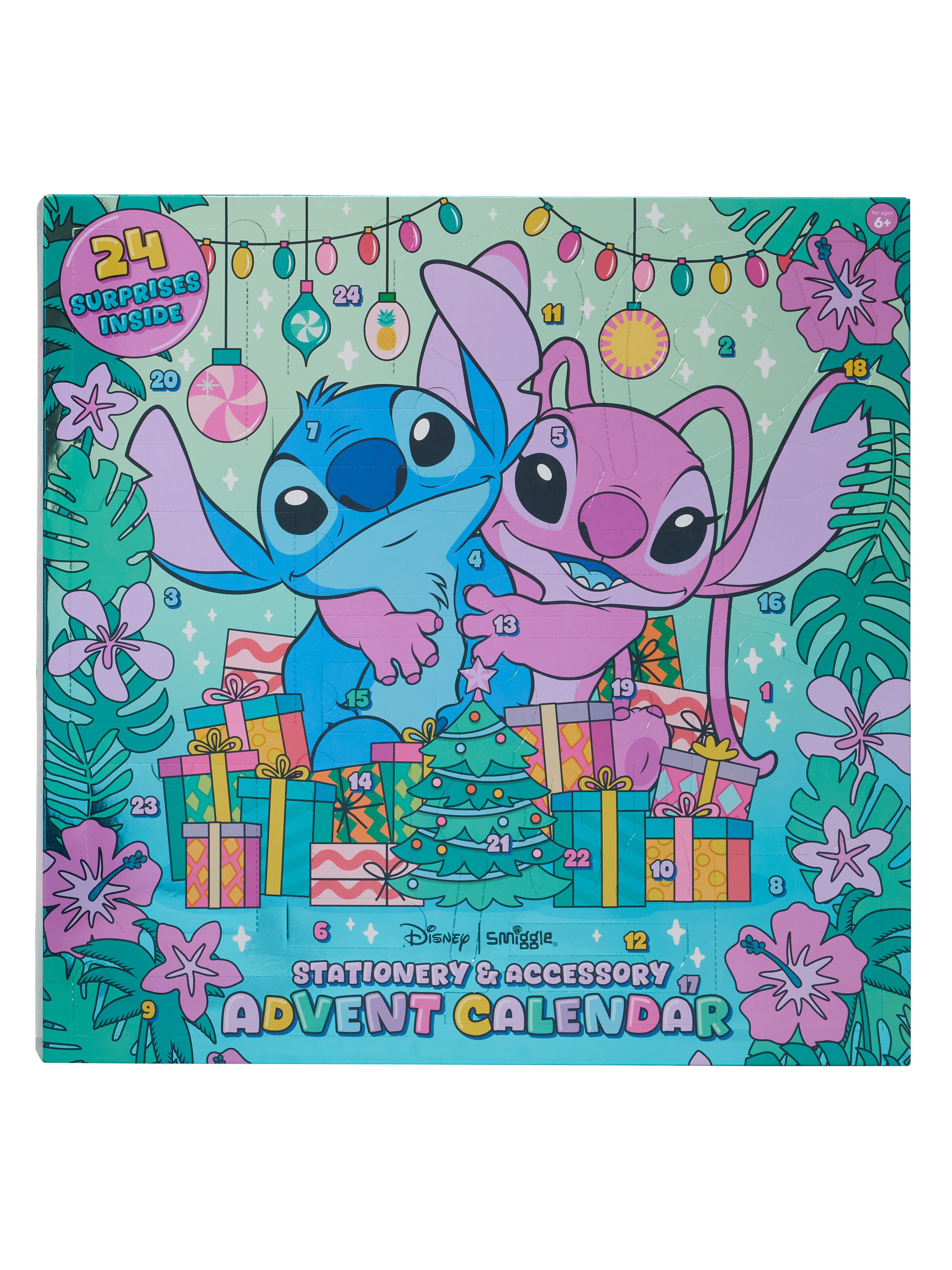 Stitch Advent Calendar & Goodies 6 Piece Bundle
