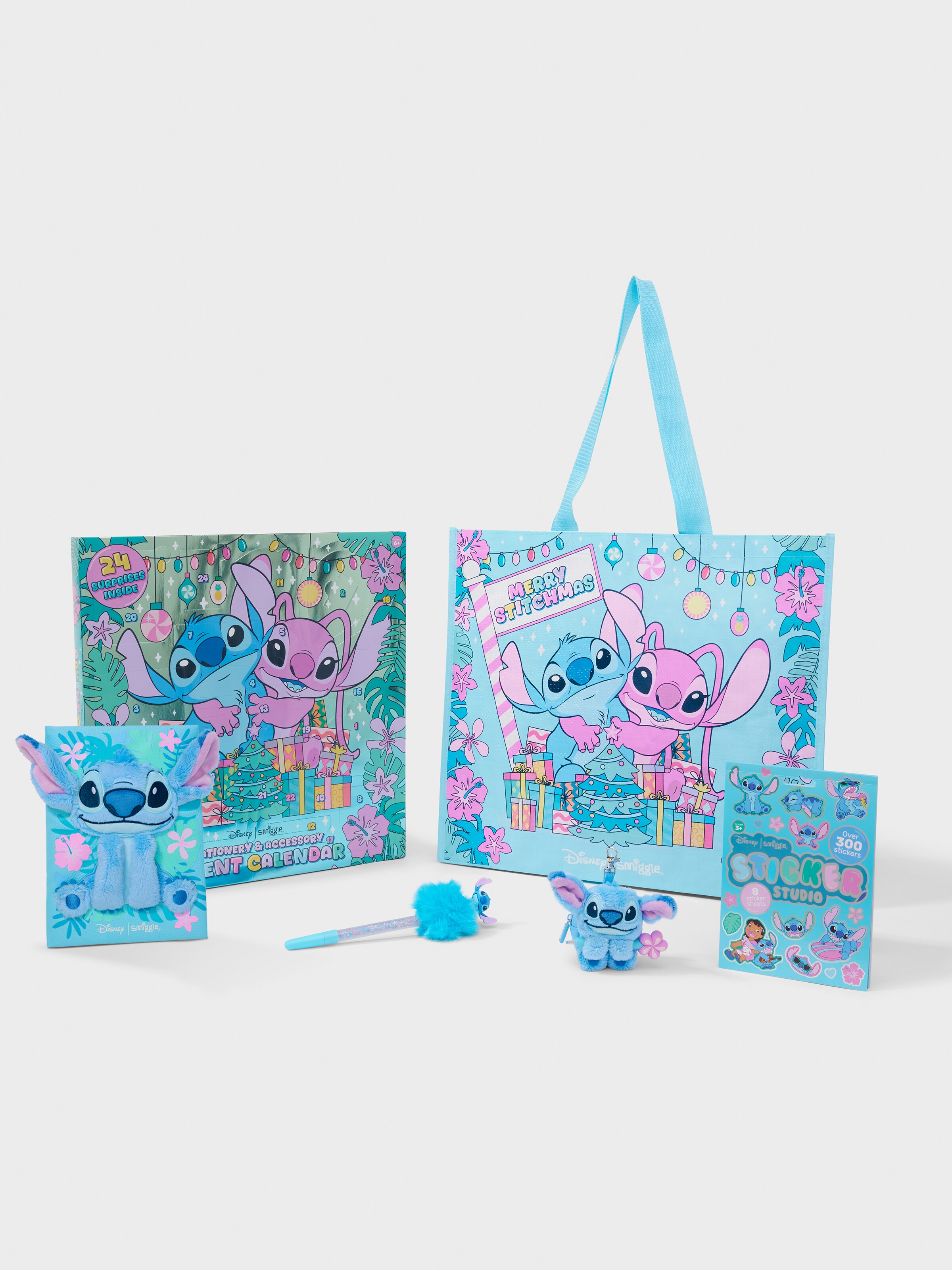 Stitch Advent Calendar & Goodies 6 Piece Bundle